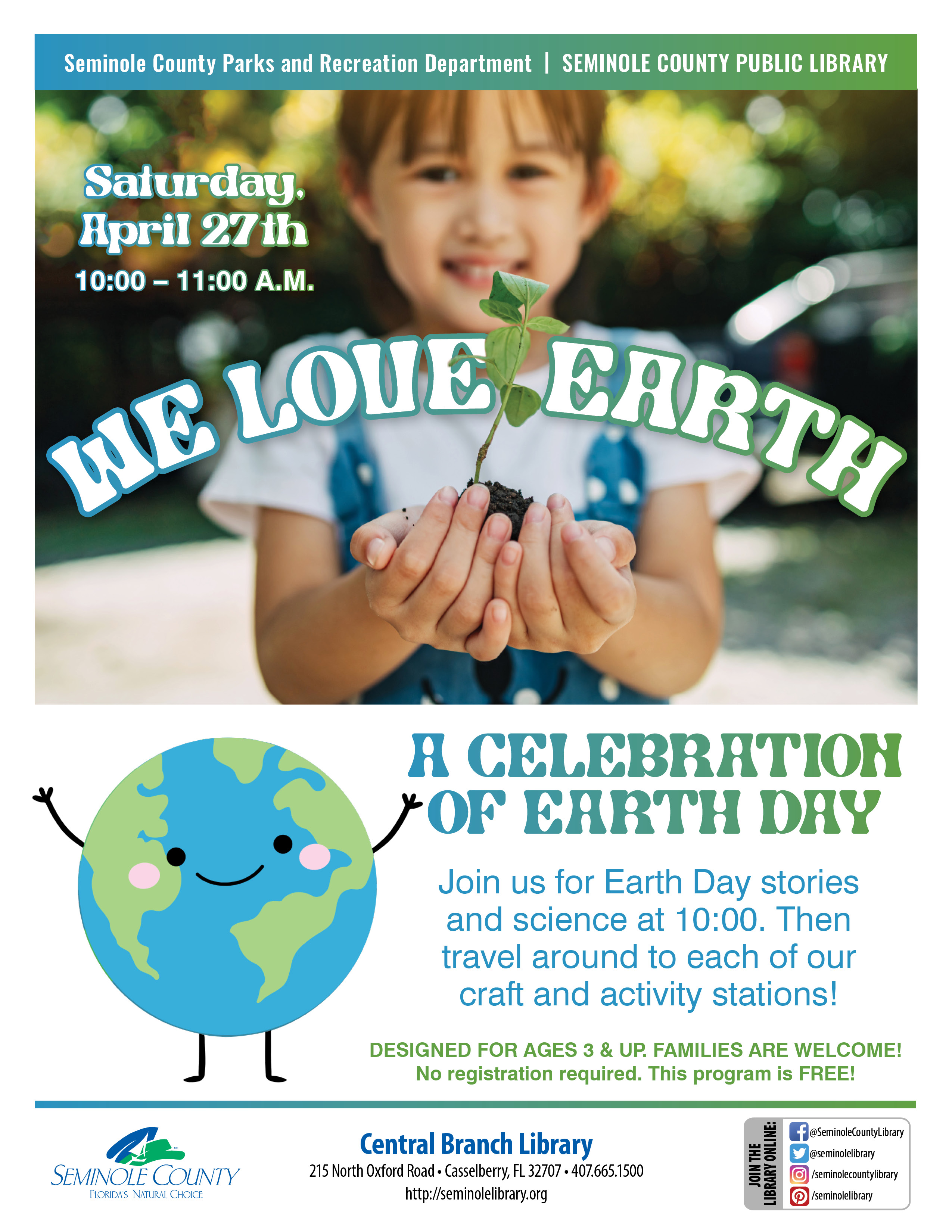 We Love Earth - A Celebration of Earth Day
