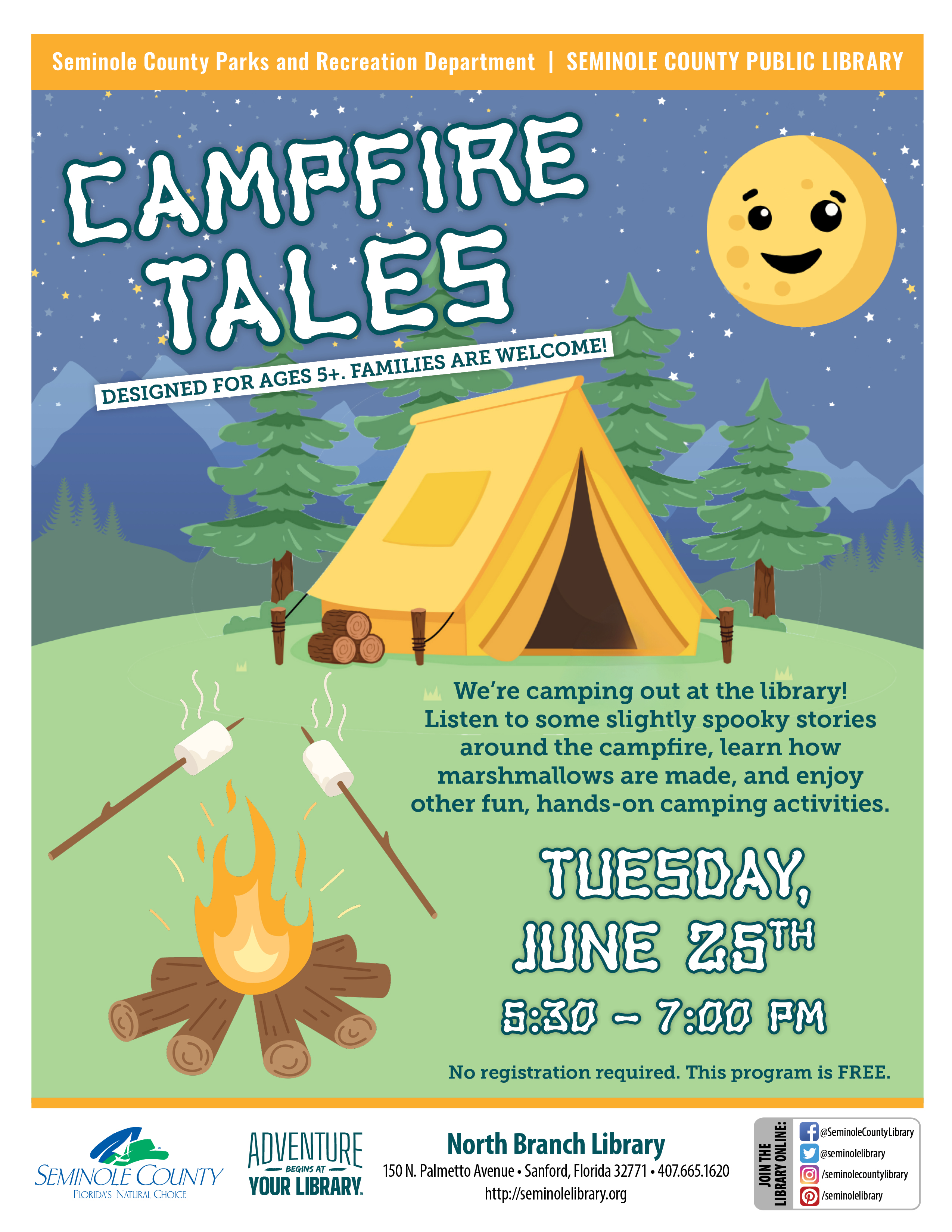 Campfire Tales - North Branch Library