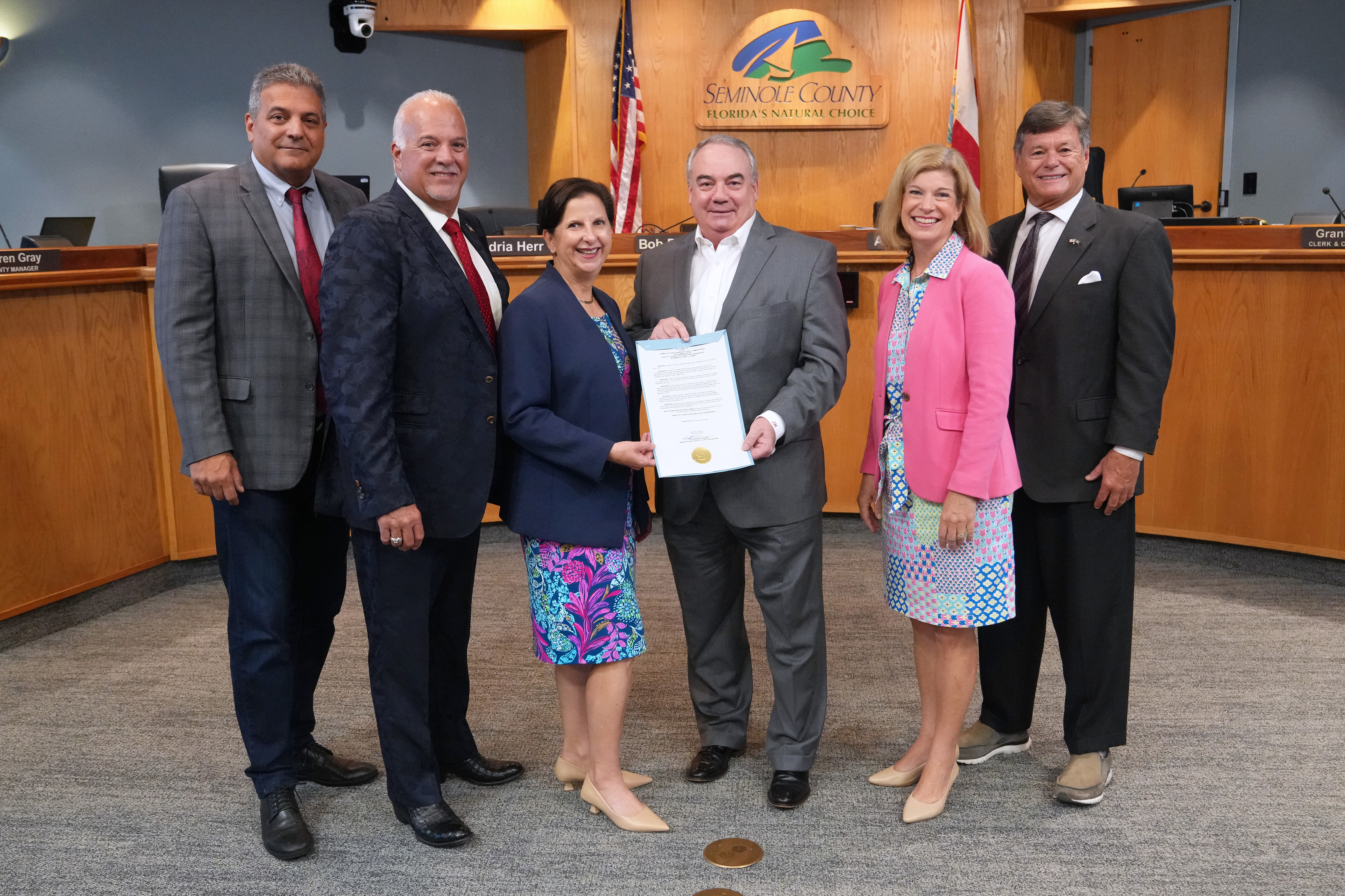 Proclamation — 2024 as the 85th Anniversary of Heart of Florida United Way in Seminole County Gallery Image