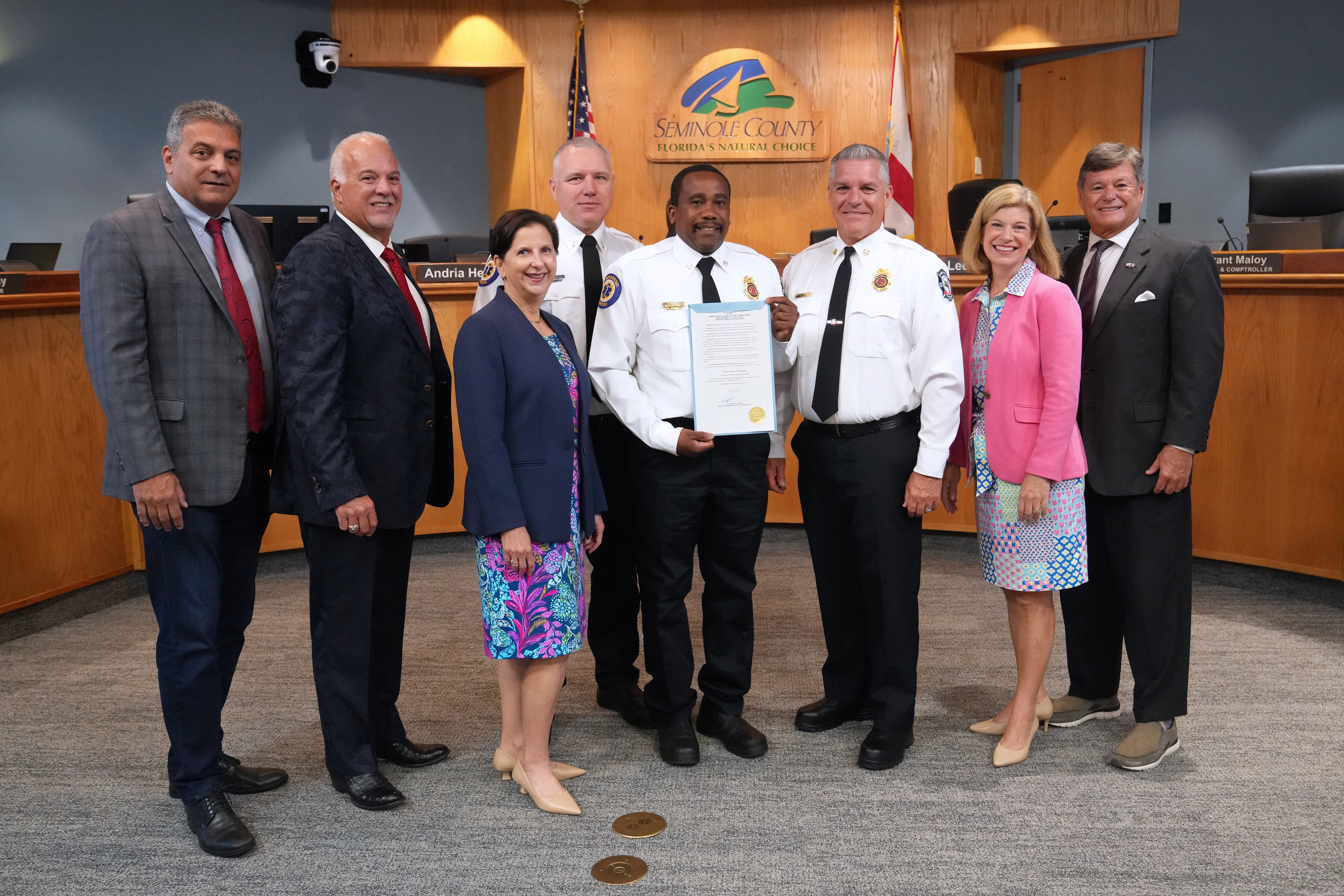 Proclamation — May 19 - 25, 2024 as Emergency Medical Services Week in Seminole County  Gallery Image