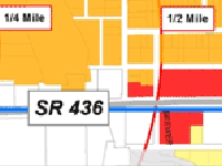 East Altamonte Area Map