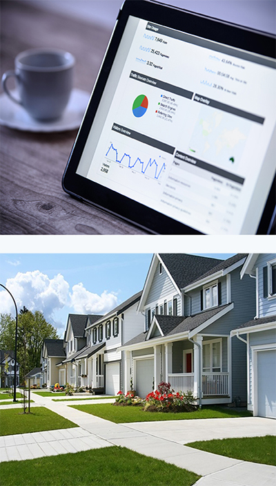 Double image: Housing and finance