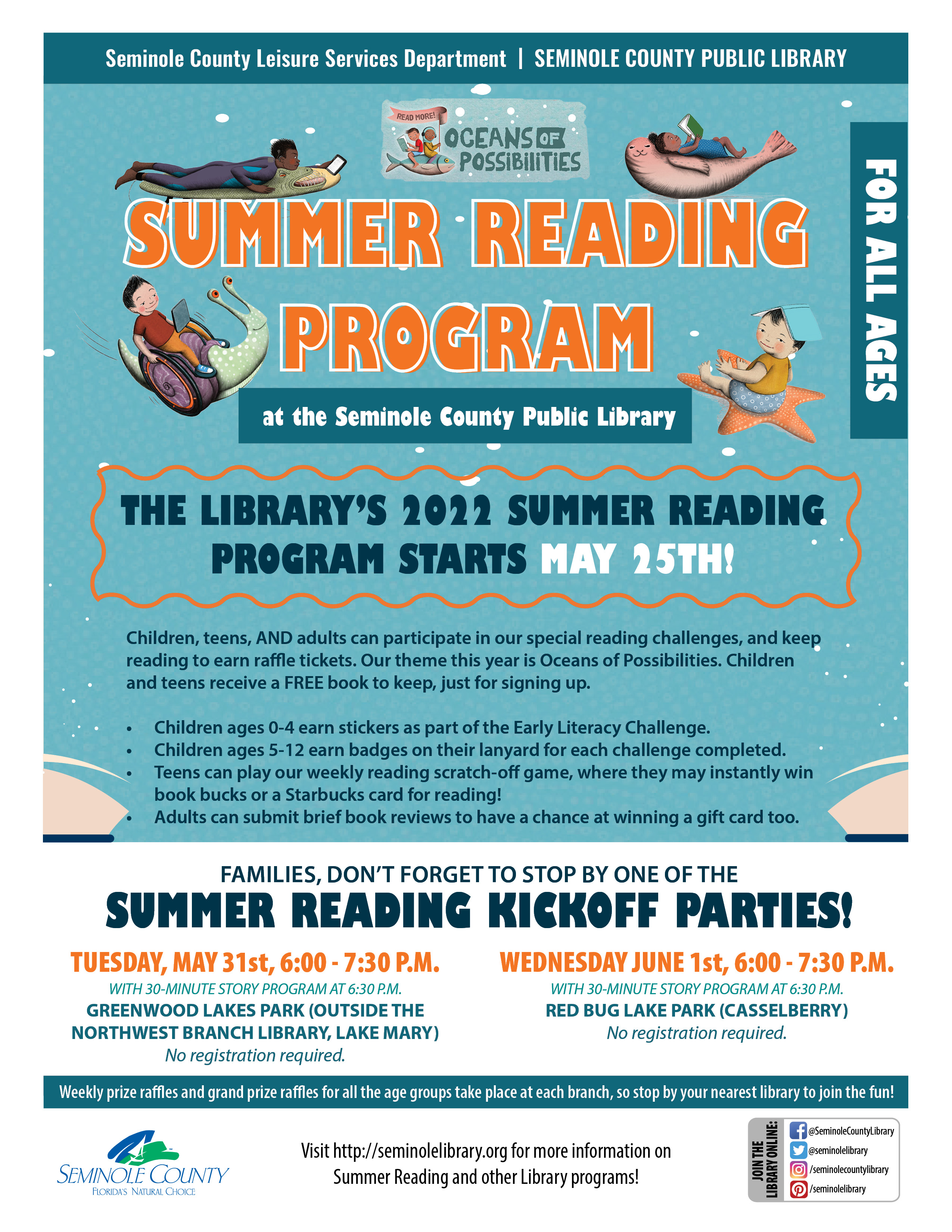 Summer Reading Seminole County