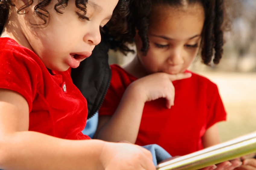 Children reading