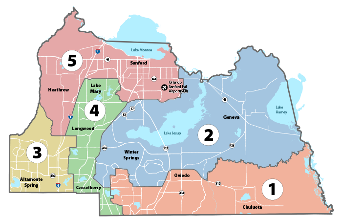 BCC District Map