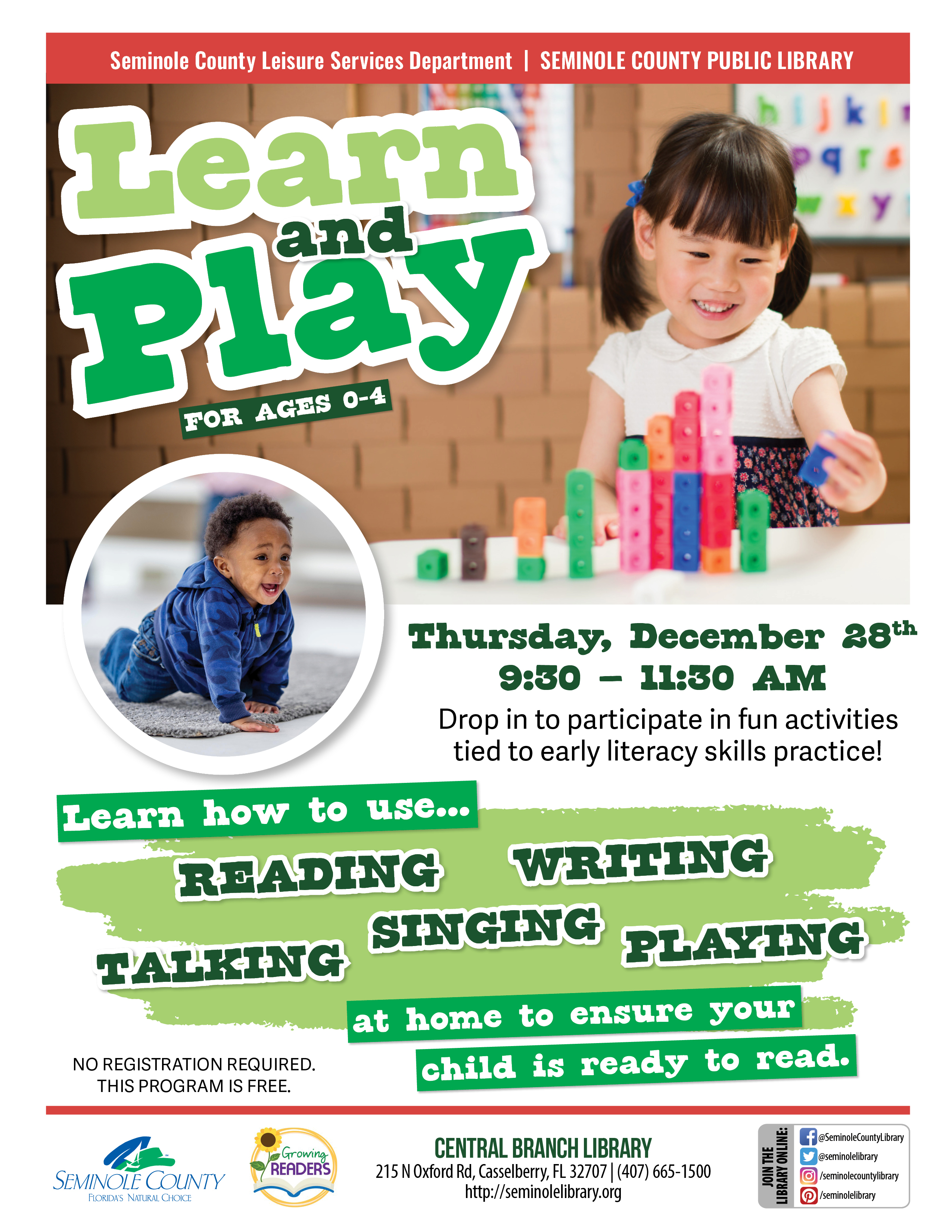 Learn and Play - December
