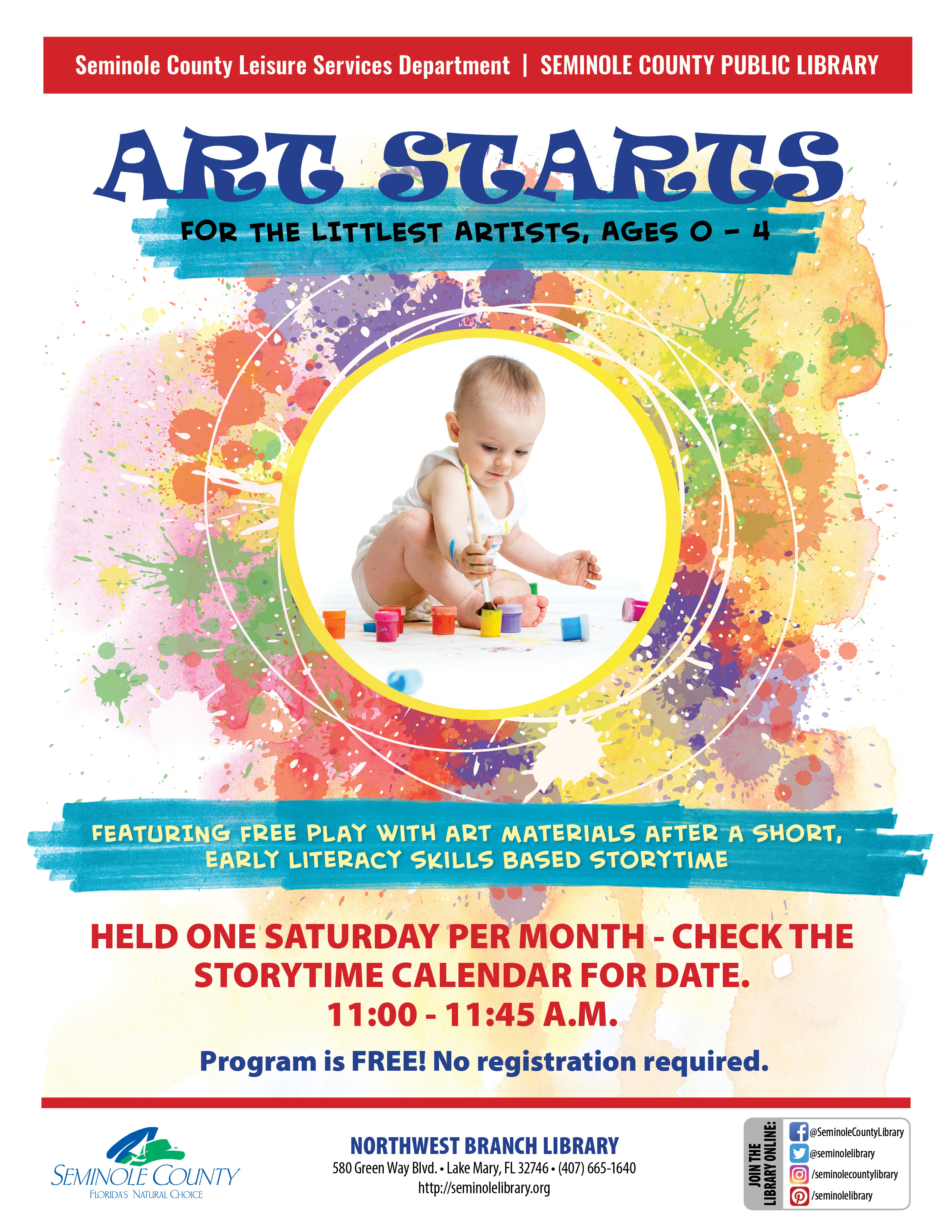Art Starts - Northwest Branch Library
