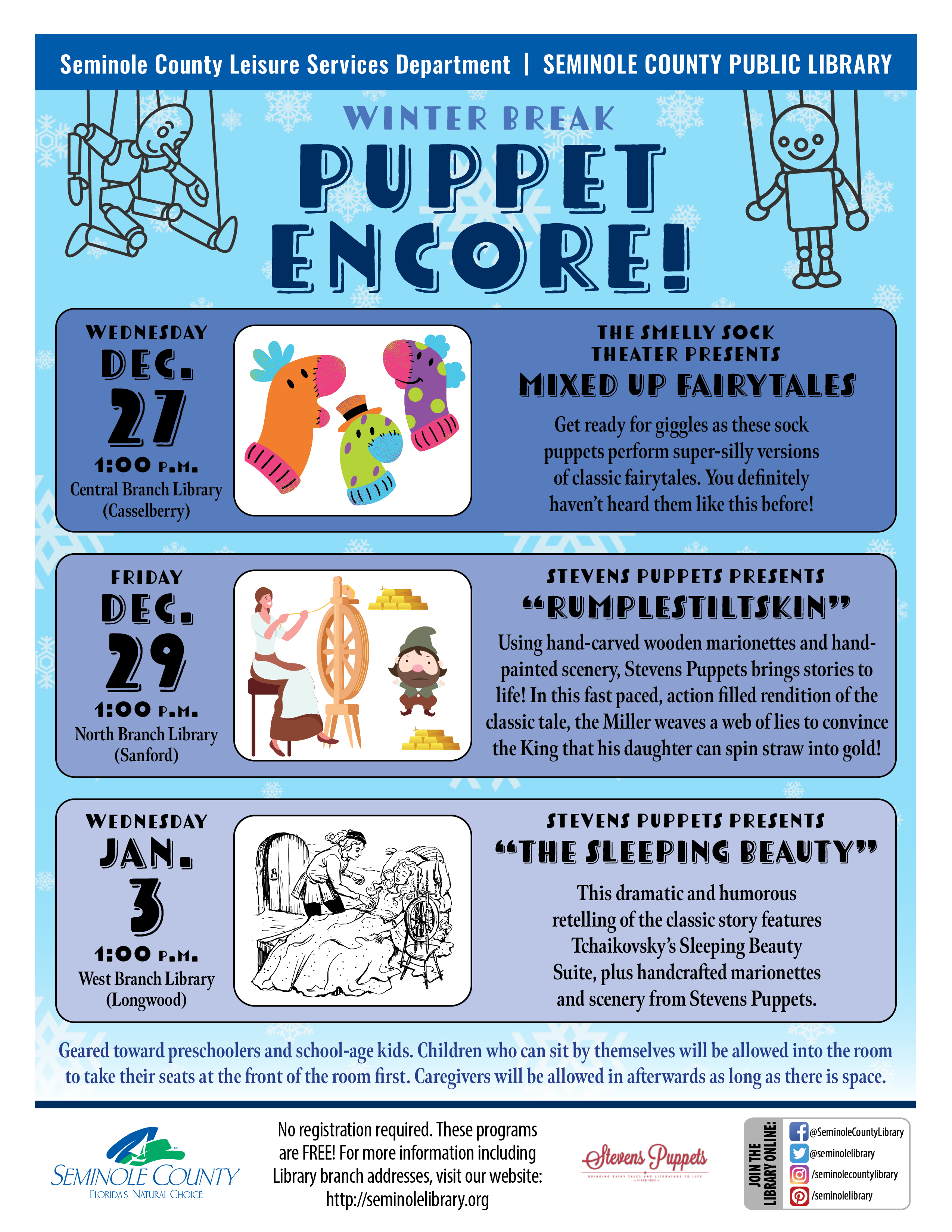 Puppet Encore - 3 Performances