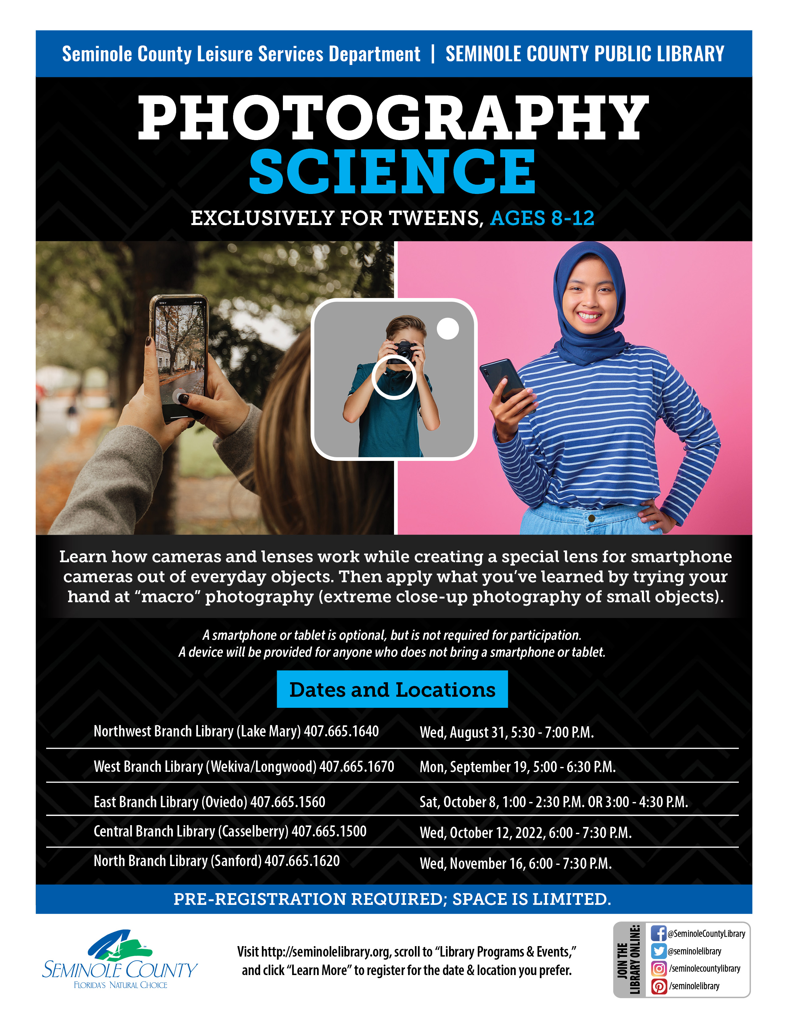 Photography Science for Tweens