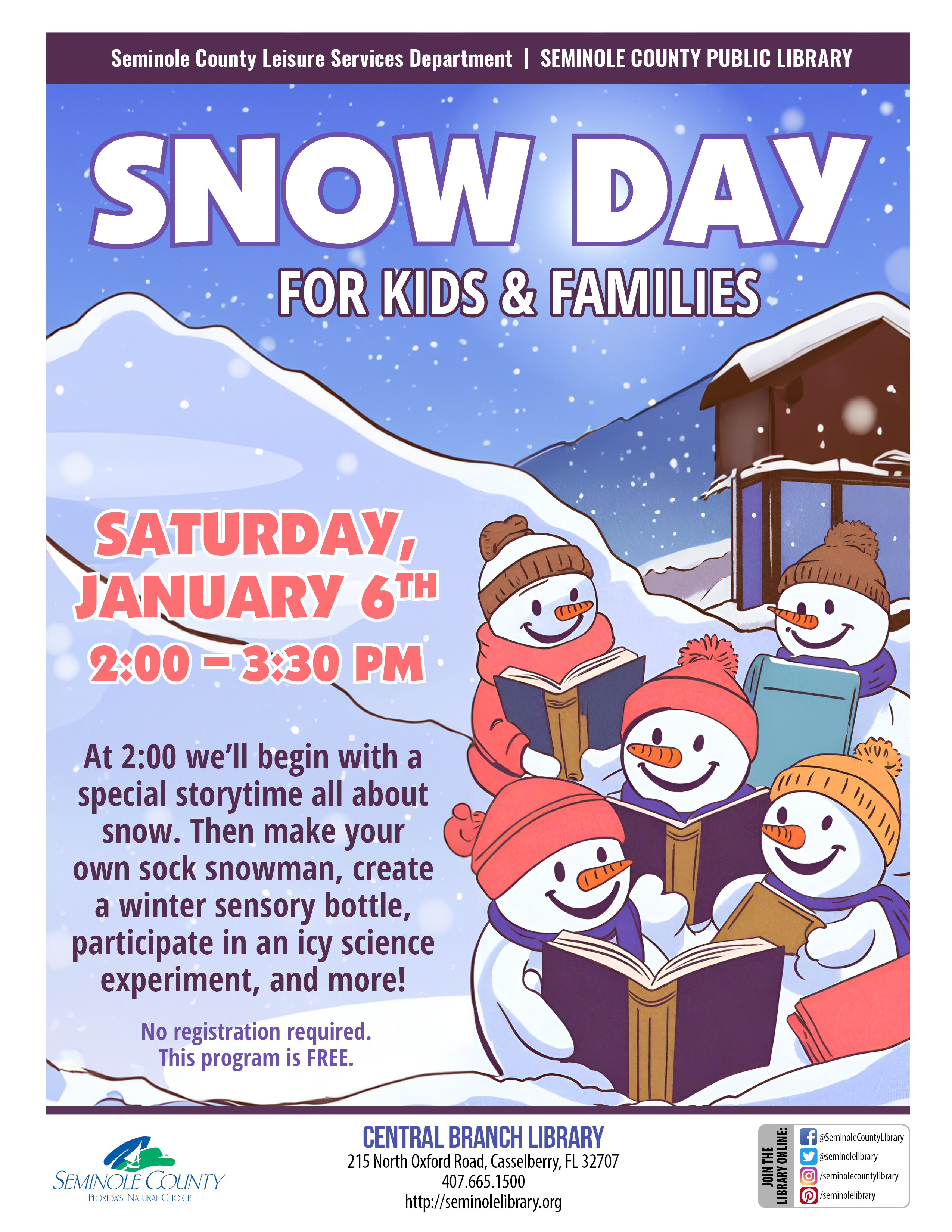 Snow Day - Central Branch Library