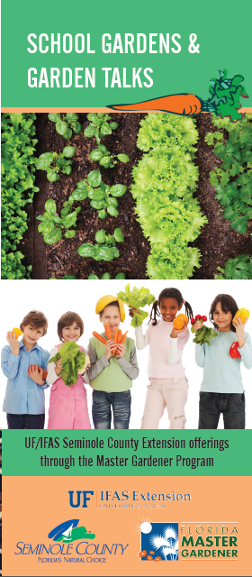 School Gardens & Garden Talks Brochure