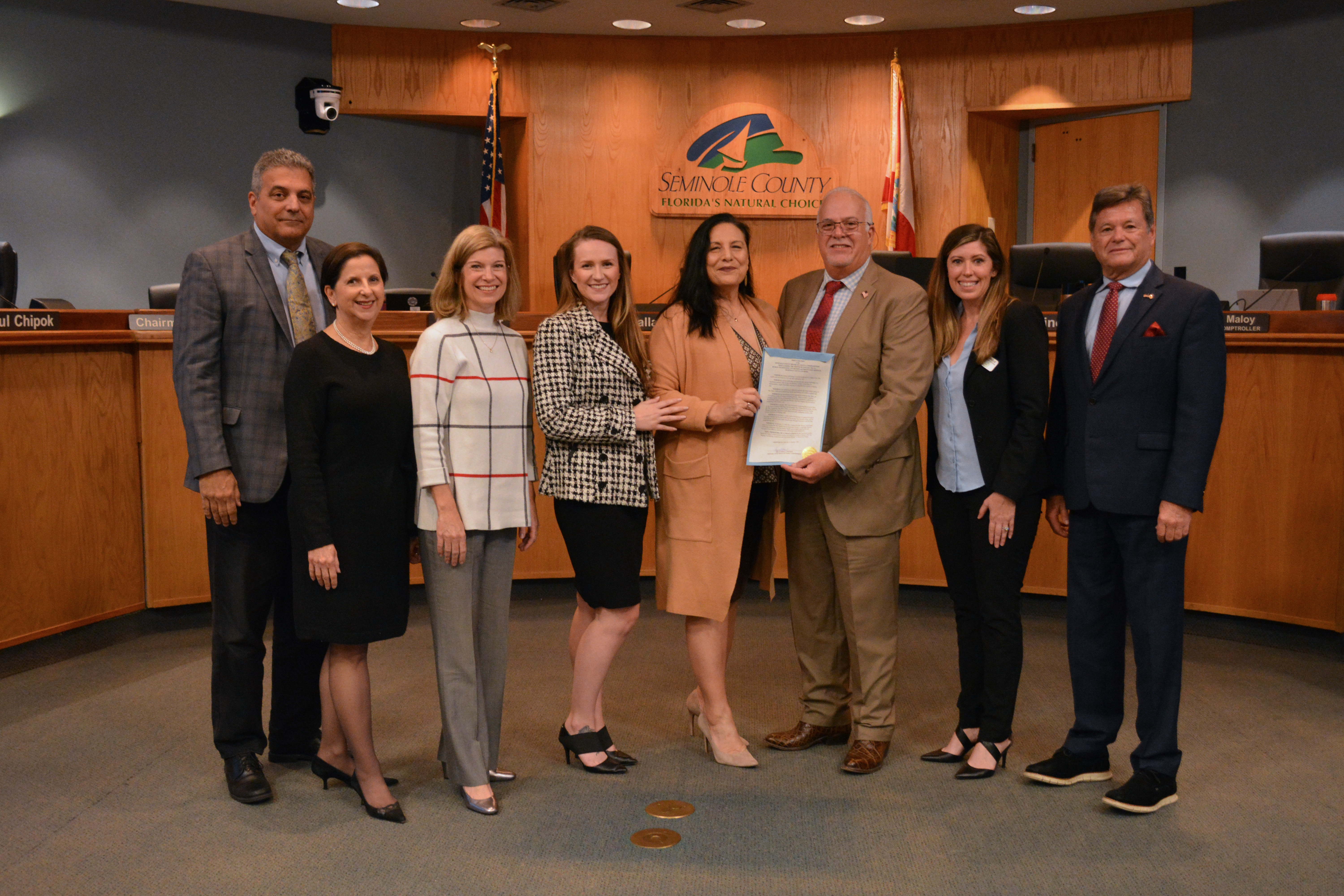 Proclamation — Proclaiming the month of January 2023 as Human Trafficking Awareness and Prevention Month in Seminole County. (Jan Edwards, Founder and President of Paving the Way Foundation)