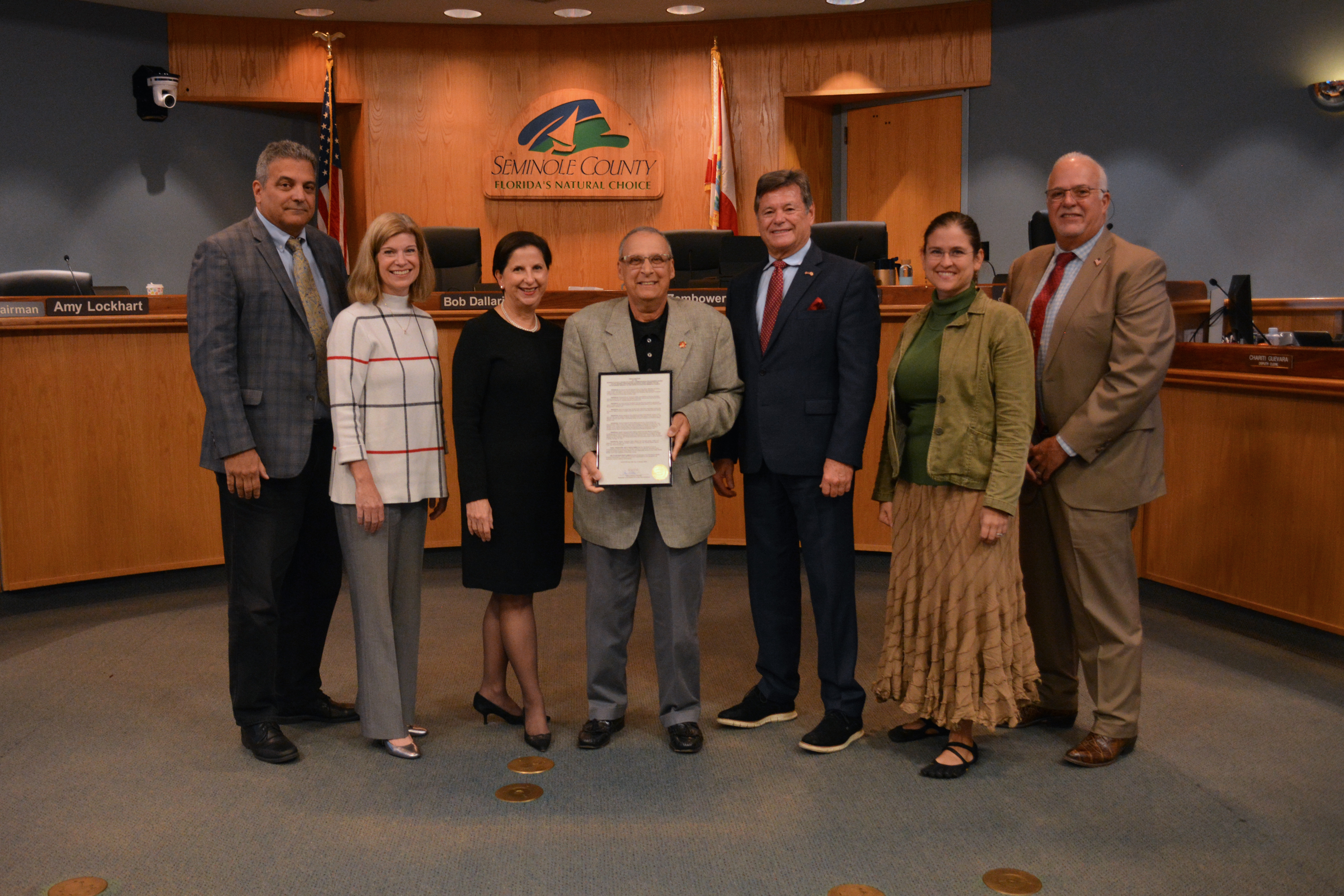 Proclamation - Proclaiming Master Sergeant Gerry Marino, United States Marine Corp as Seminole County’s January Veteran of the Month