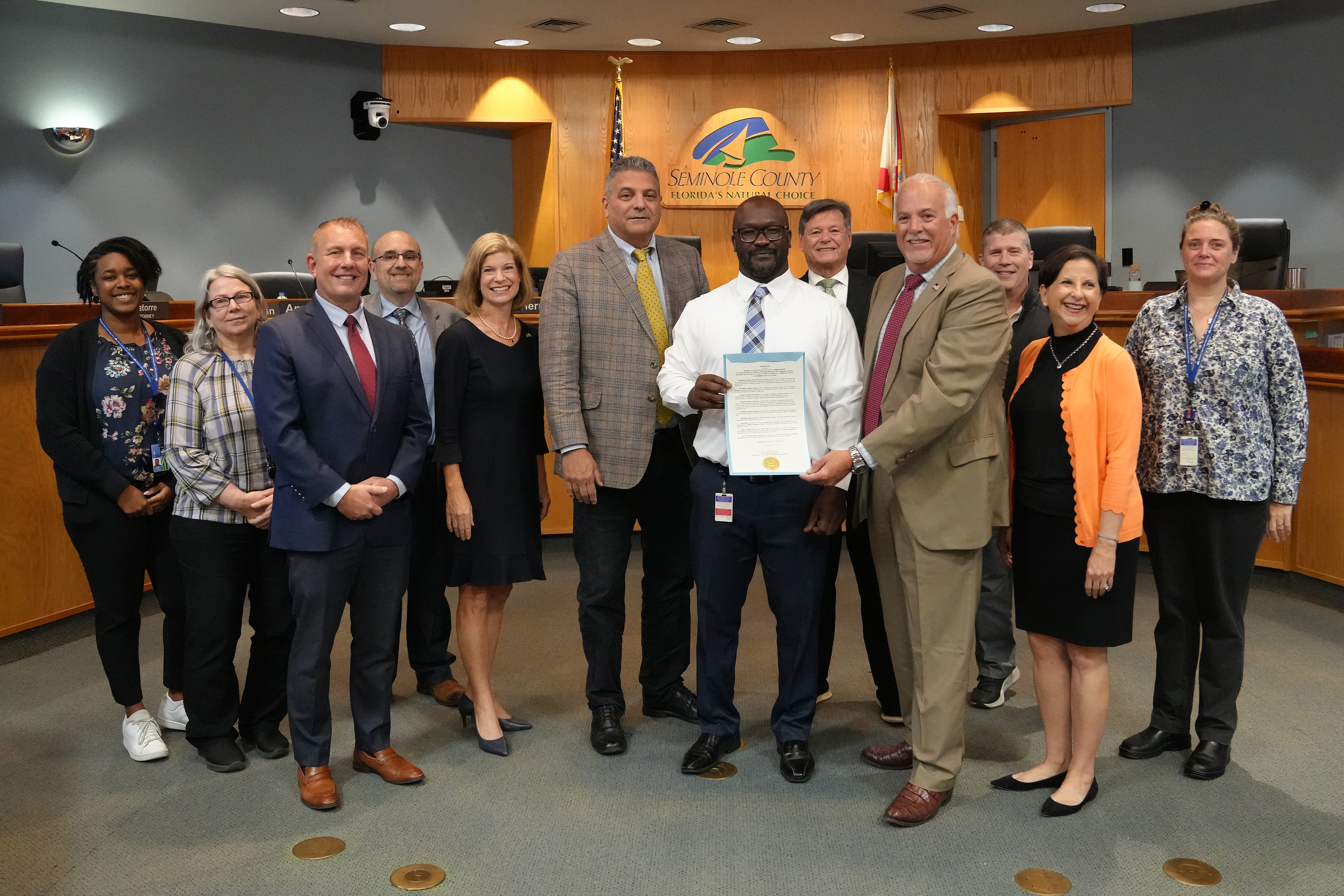 Resolution - Recognizing Melvin Barnes, Program Manager, GIS, Seminole County Information Technology, for 30 years of service to Seminole County Government and its citizens