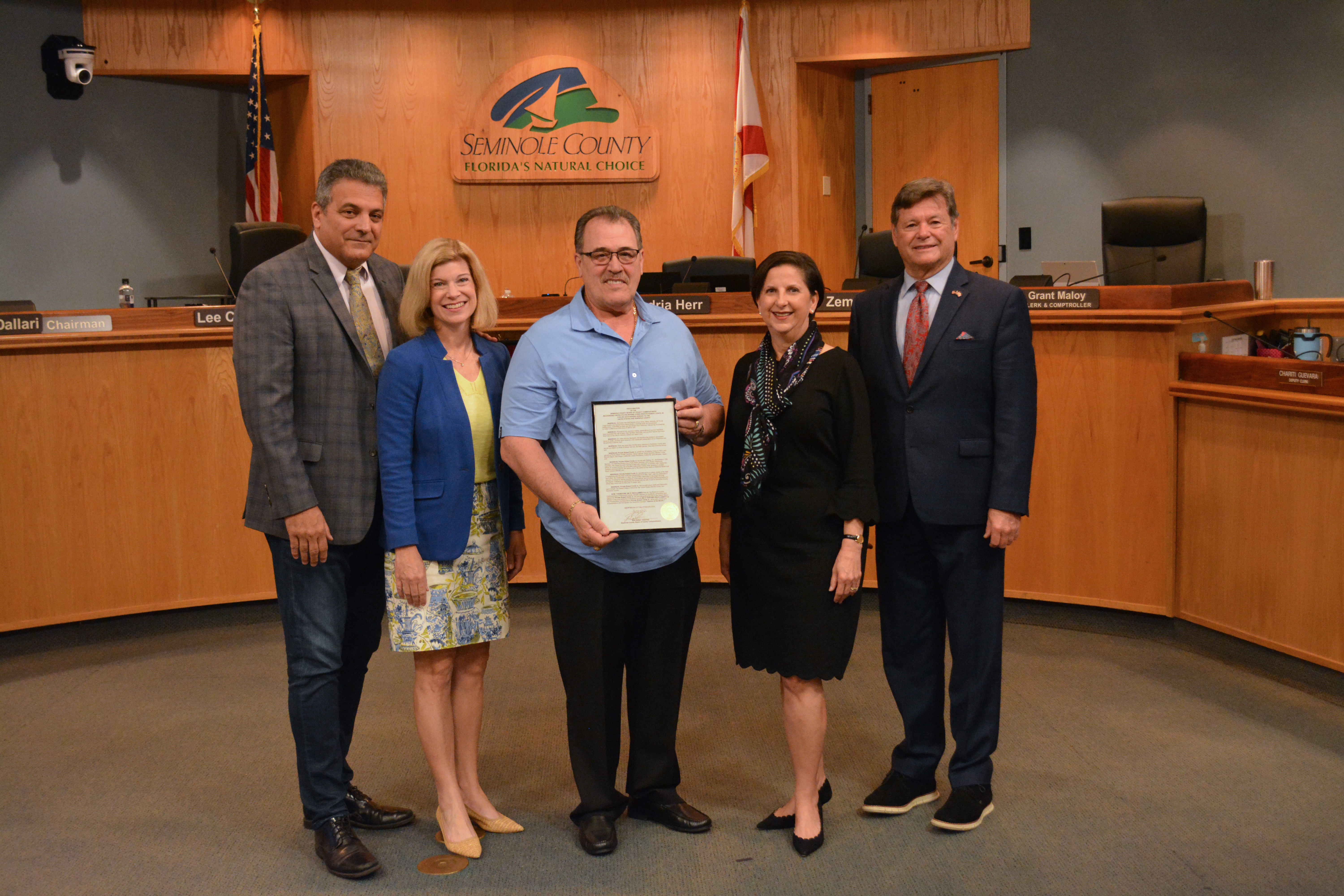 Proclamation - Proclaiming Private Robert Conte Jr. of the United States Marine Corps, as Seminole County's February Veteran of the Month