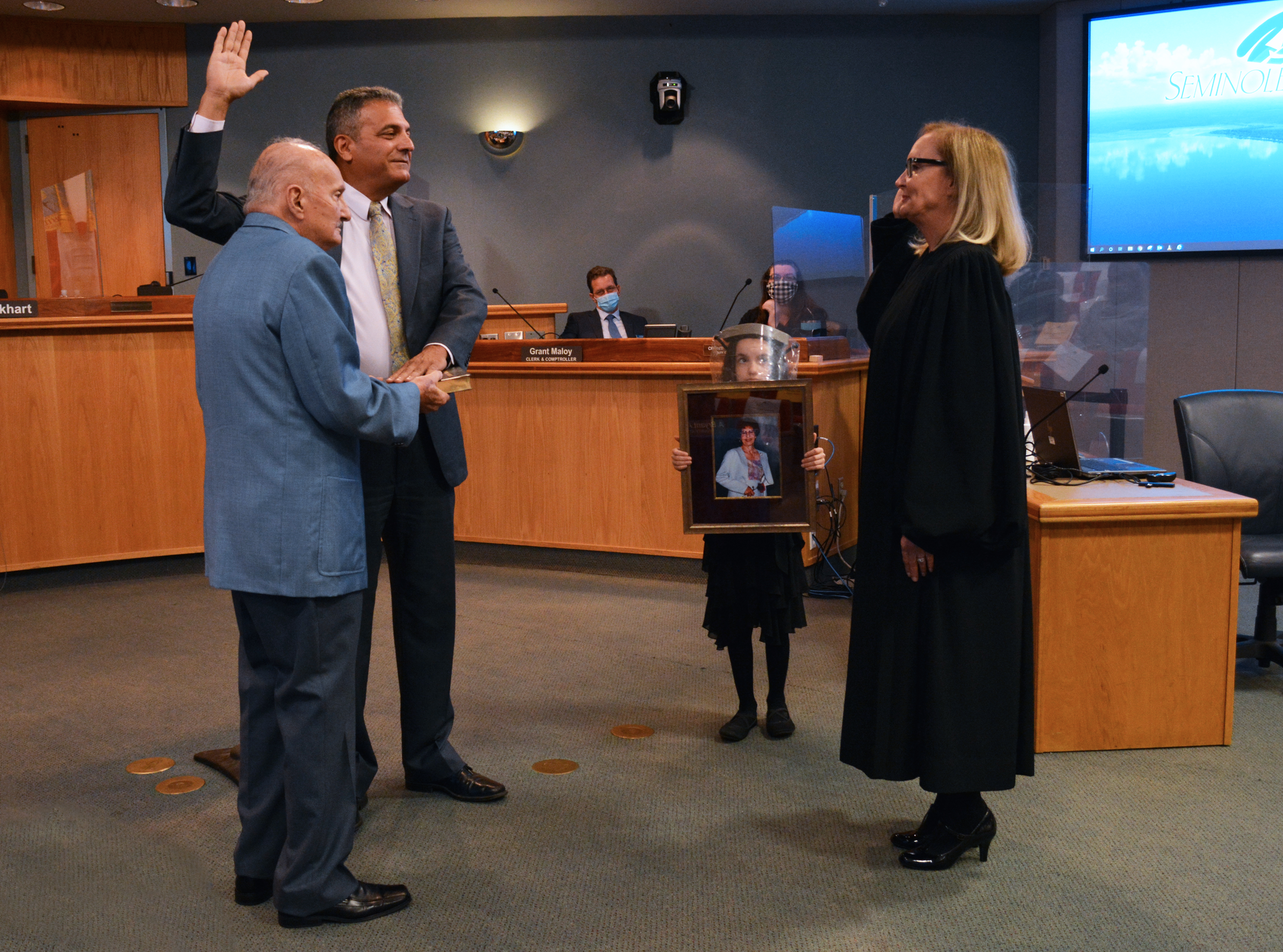 2020 Swearing In Ceremony for Commissioner Bob Dallari