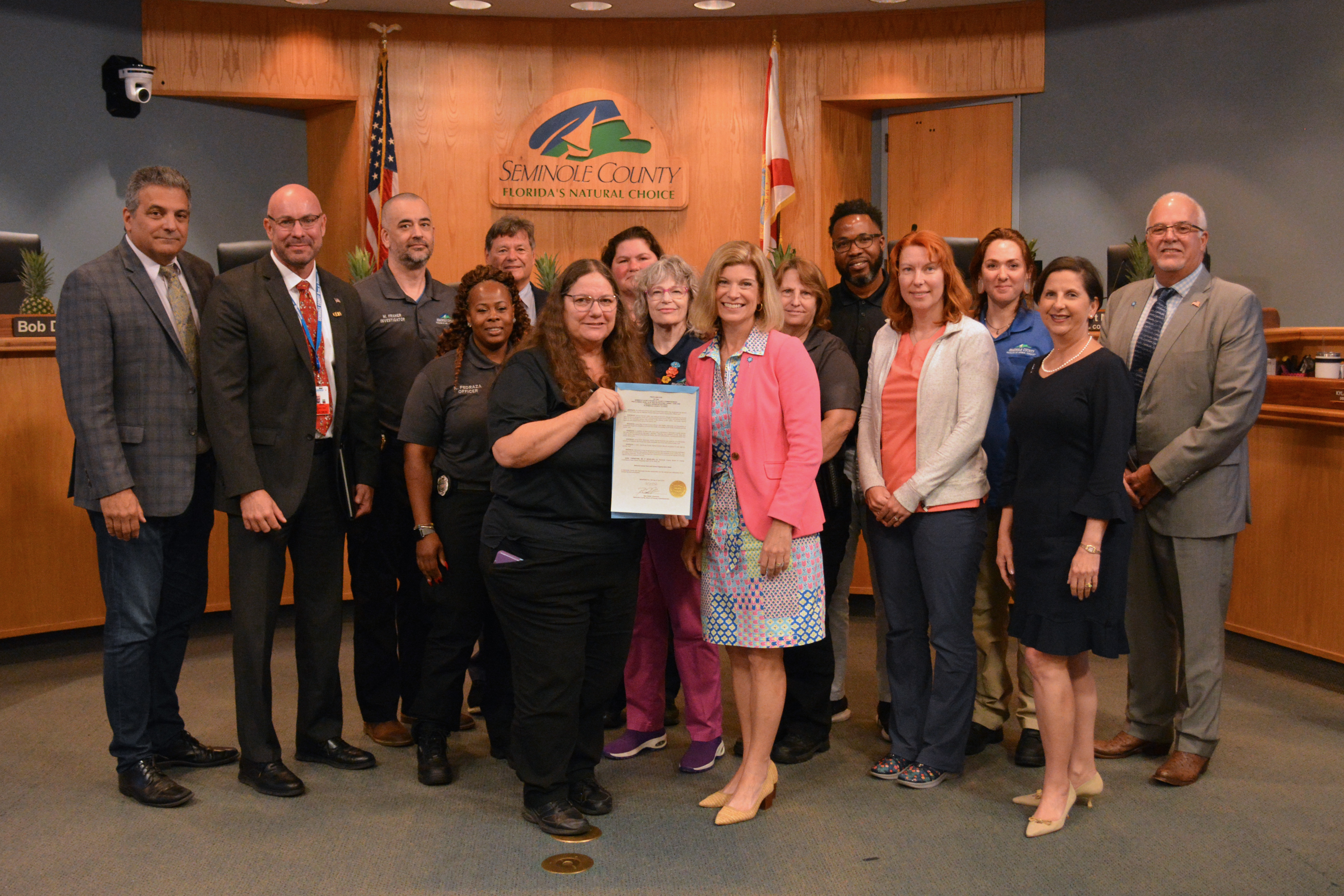 Proclamation - Proclaiming the Week of April 10 - 16 as Animal Care and Appreciation Week in Seminole County. (Carole Coleman, Animal Services Administrator)