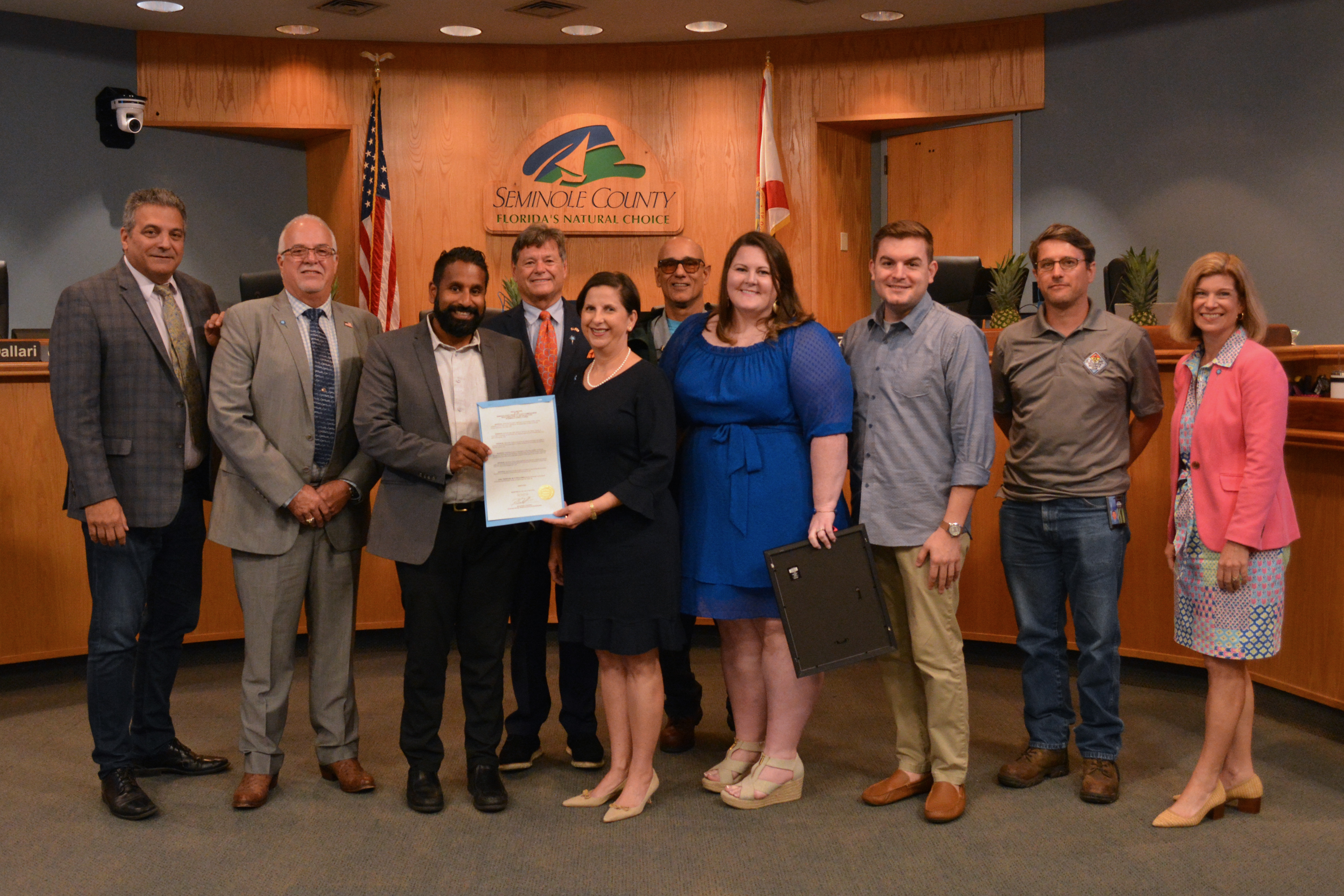 Proclamation - Proclaiming April 22, 2022 Earth Day in Seminole County. (Mallory Coffey, Regional Director East, Keep America Beautiful) 