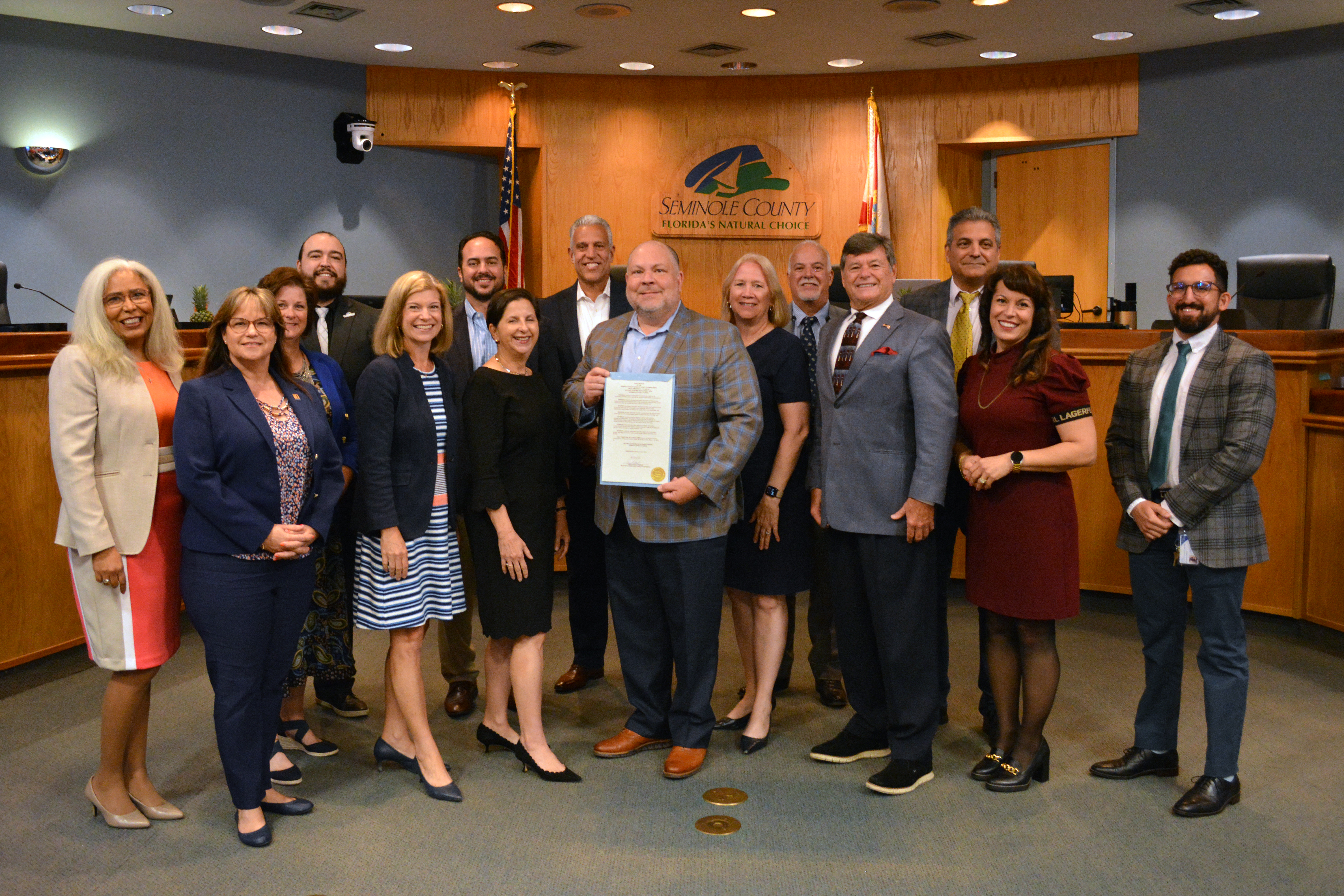Proclamation — Proclaiming the Week of May 8 - 12, 2023 as National Economic Development Week in Seminole County (Casey Barnes, Vice President, Orlando Economic Partnership)