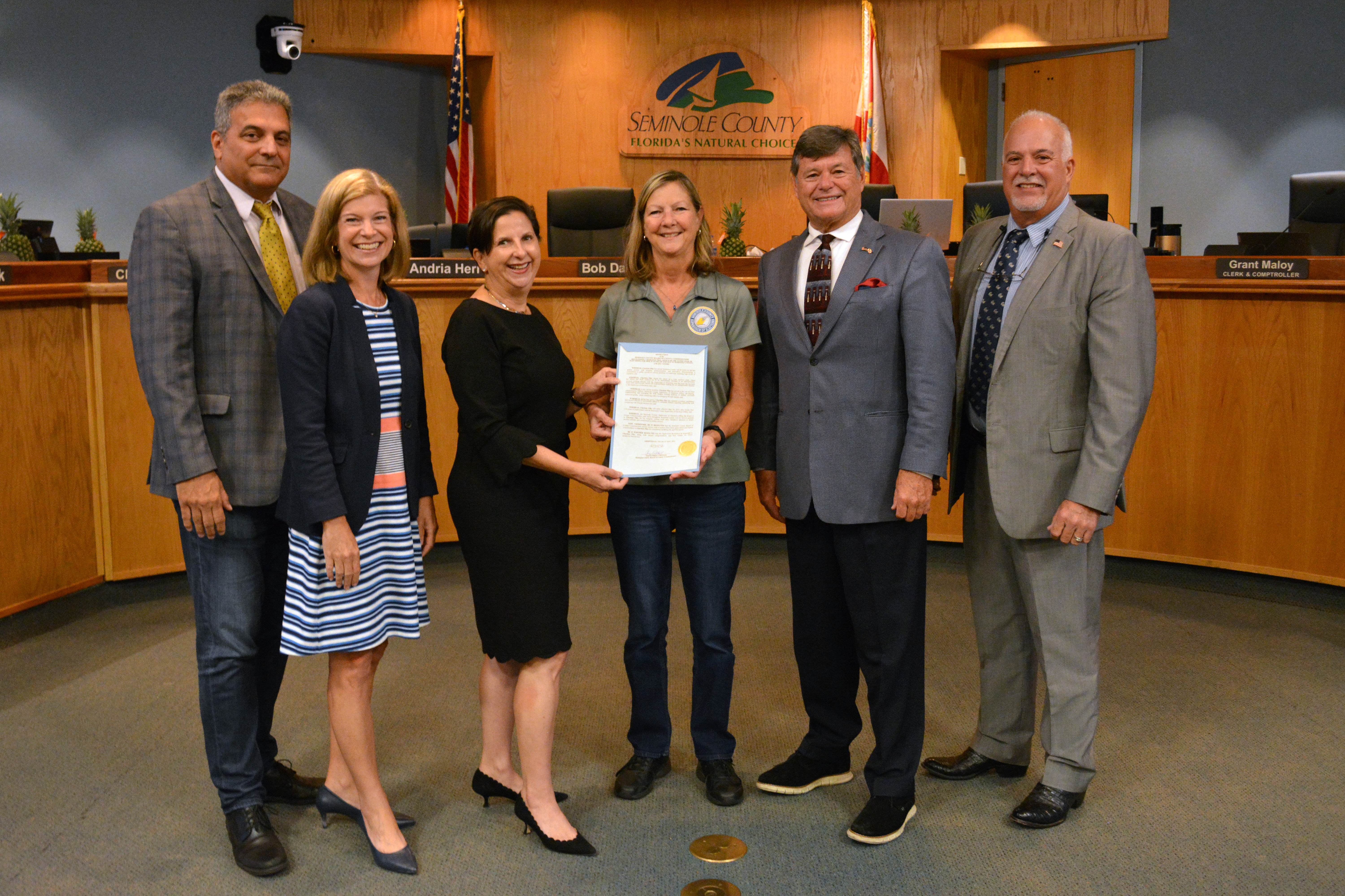 Resolution — Recognizing Charlene Pike for 25 Years of Service to the Supervisor of Elections Office and Seminole County Voters