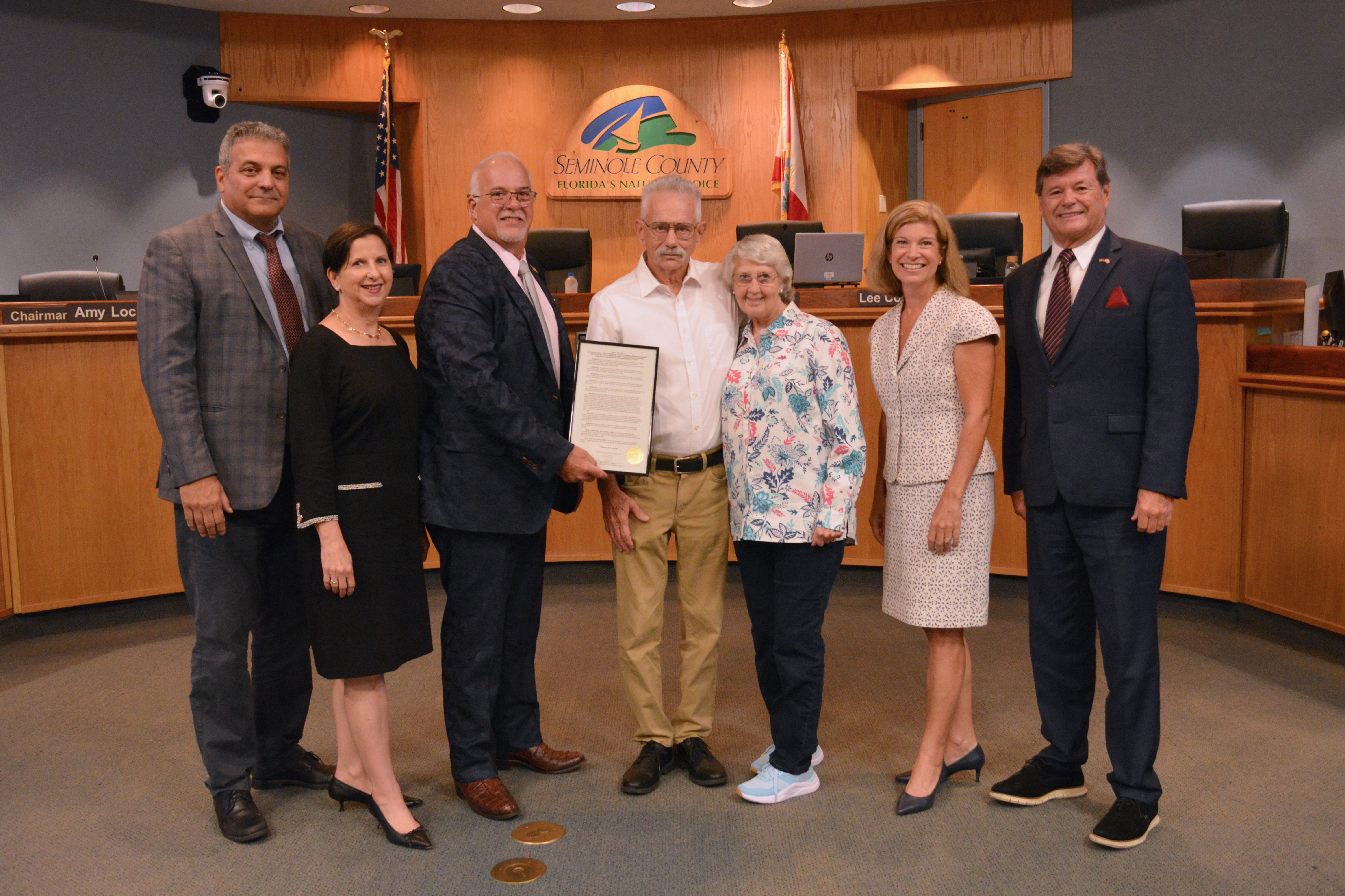 Proclaiming Navy Seaman William F. Hyde, United States Navy as Seminole County's May Veteran of the Month. (Seaman William F. Hyde, United States Navy)