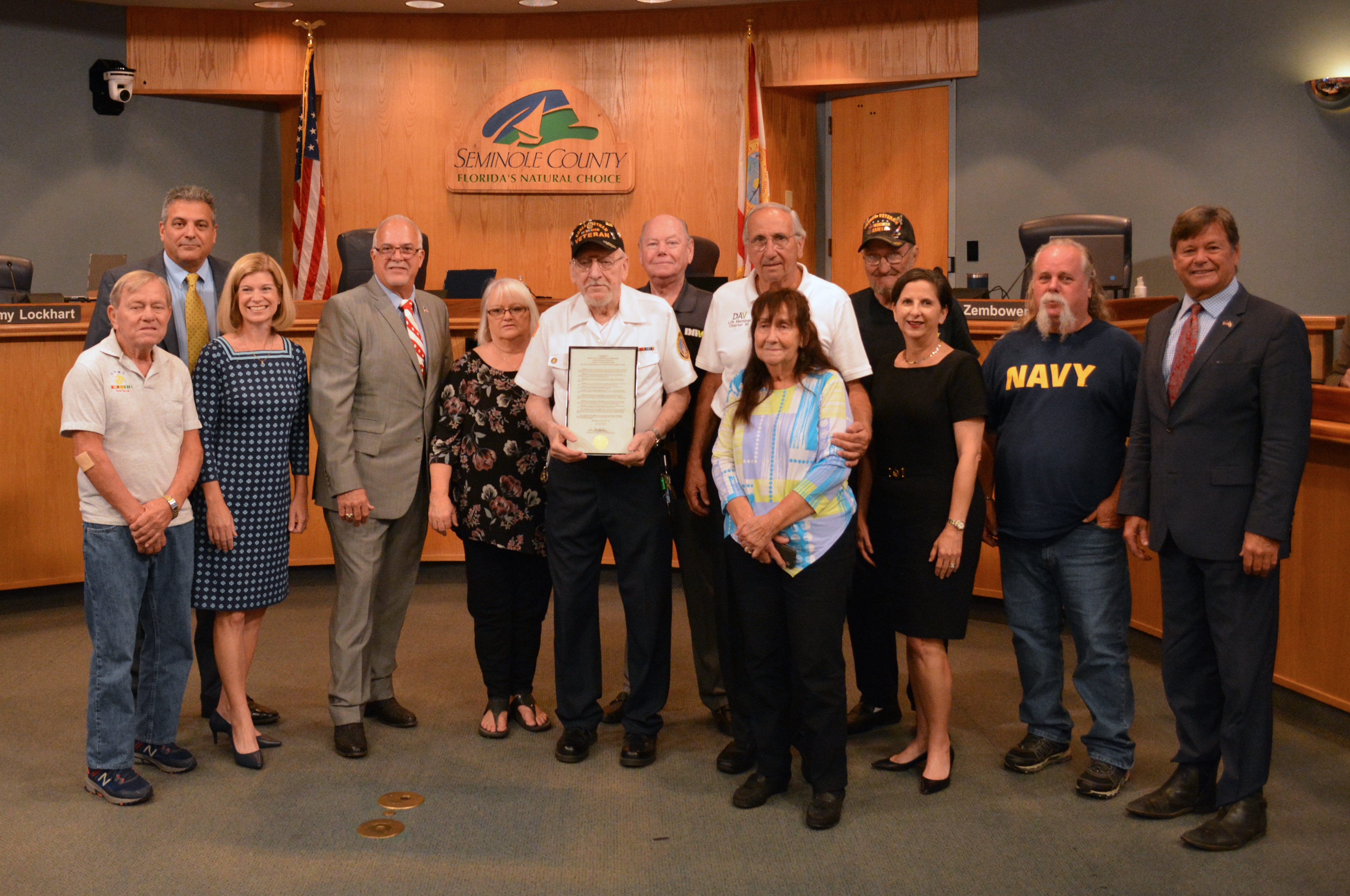 Veteran of the Month May 2021- Philip Walthers with Family