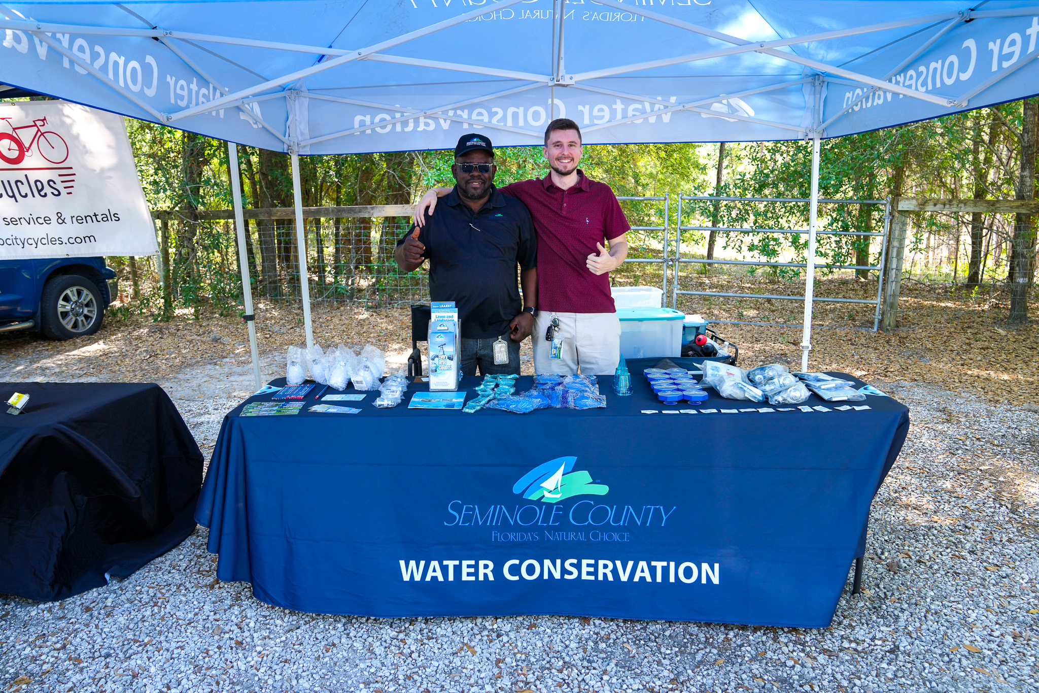 Seminole County Mountain Bikes Skill Course Grand Opening at Markham Woods Trailhead 2023 Gallery Image