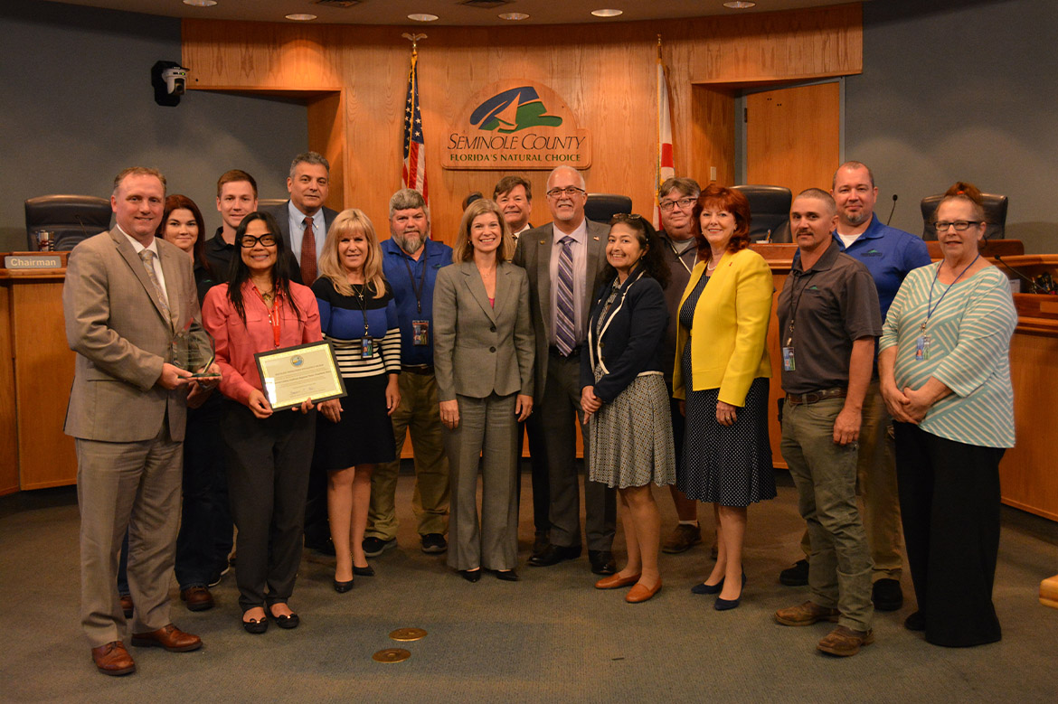 2019 Drinking Water Plant Operations Excellence Award SERWTP