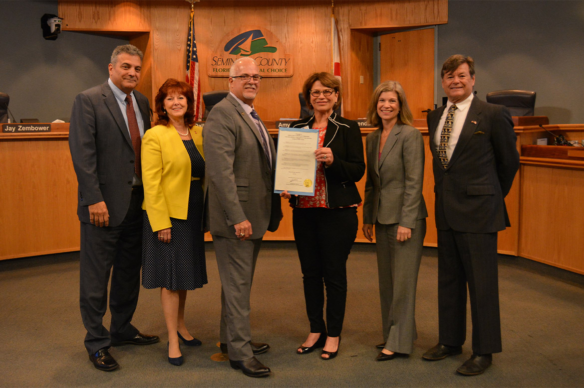 Heart of Florida United Way 211 Day Proclamation
