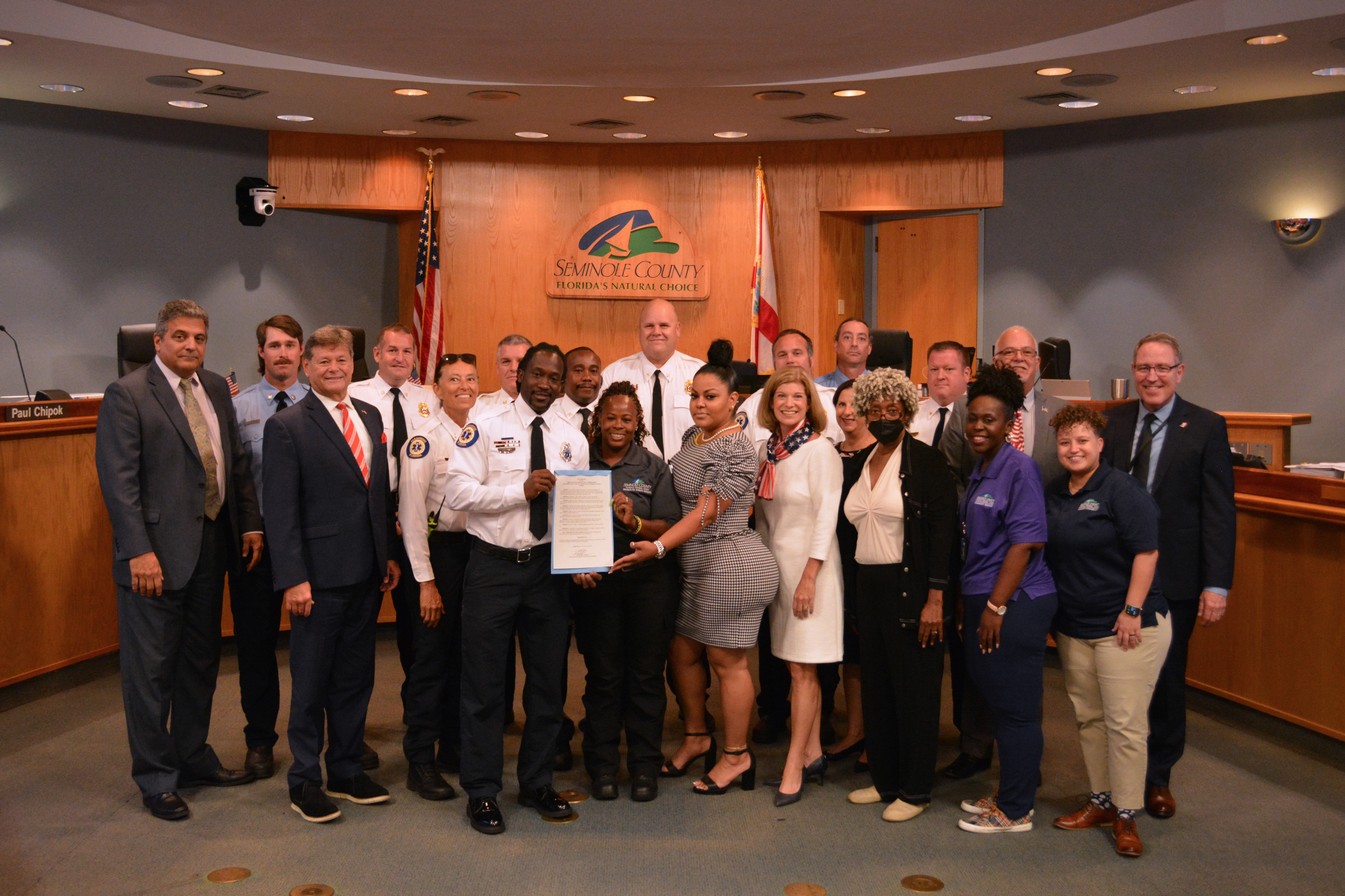Proclaiming June 19th, 2022 as Juneteenth Day in Seminole County (Marcus Gombs, Lieutenant - Seminole County Fire Department)