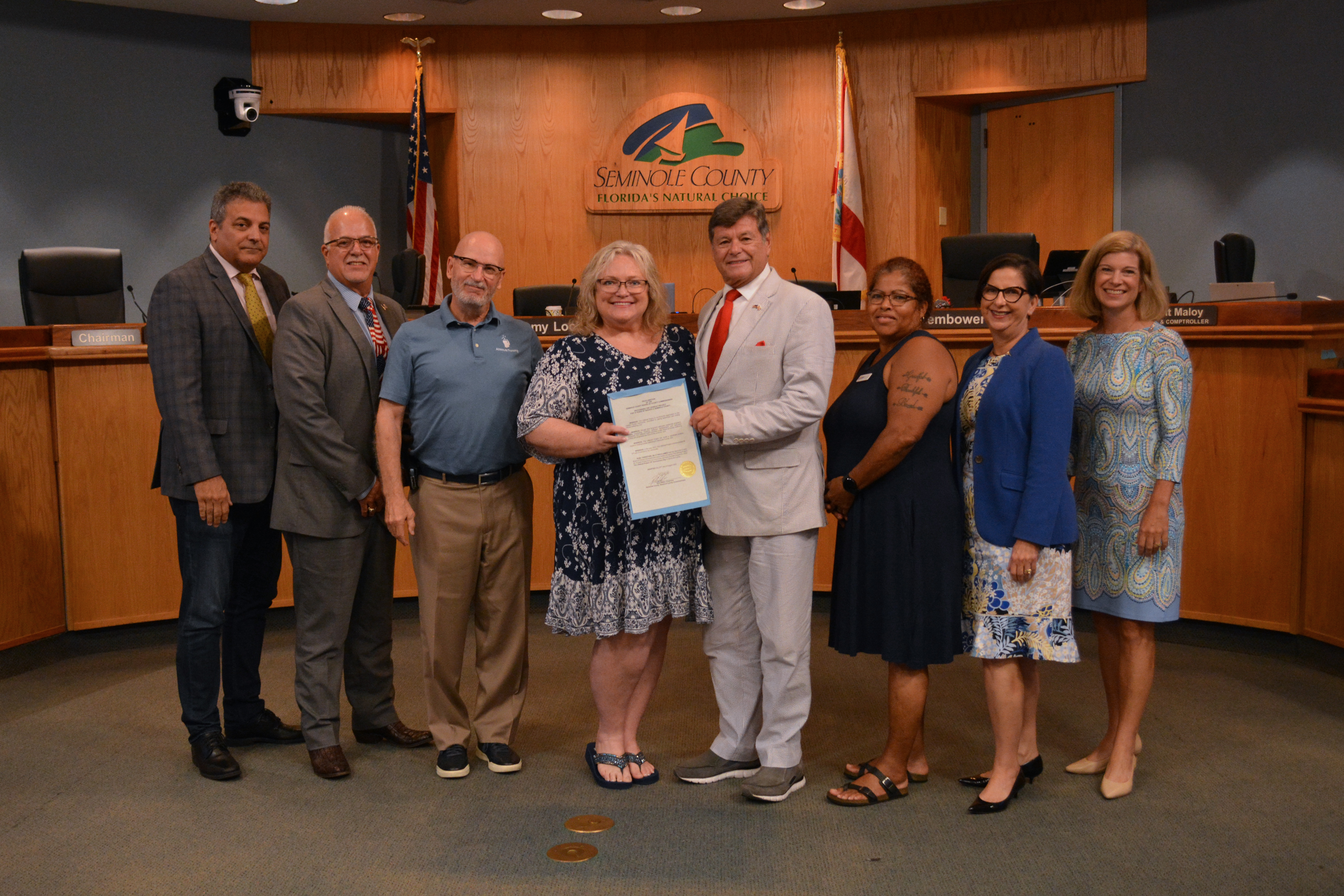 Proclamation – Recognizing The Lifeboat Project for 10 Years of Service in Seminole County (Jill Bolander Cohen, Founder/CEO) 