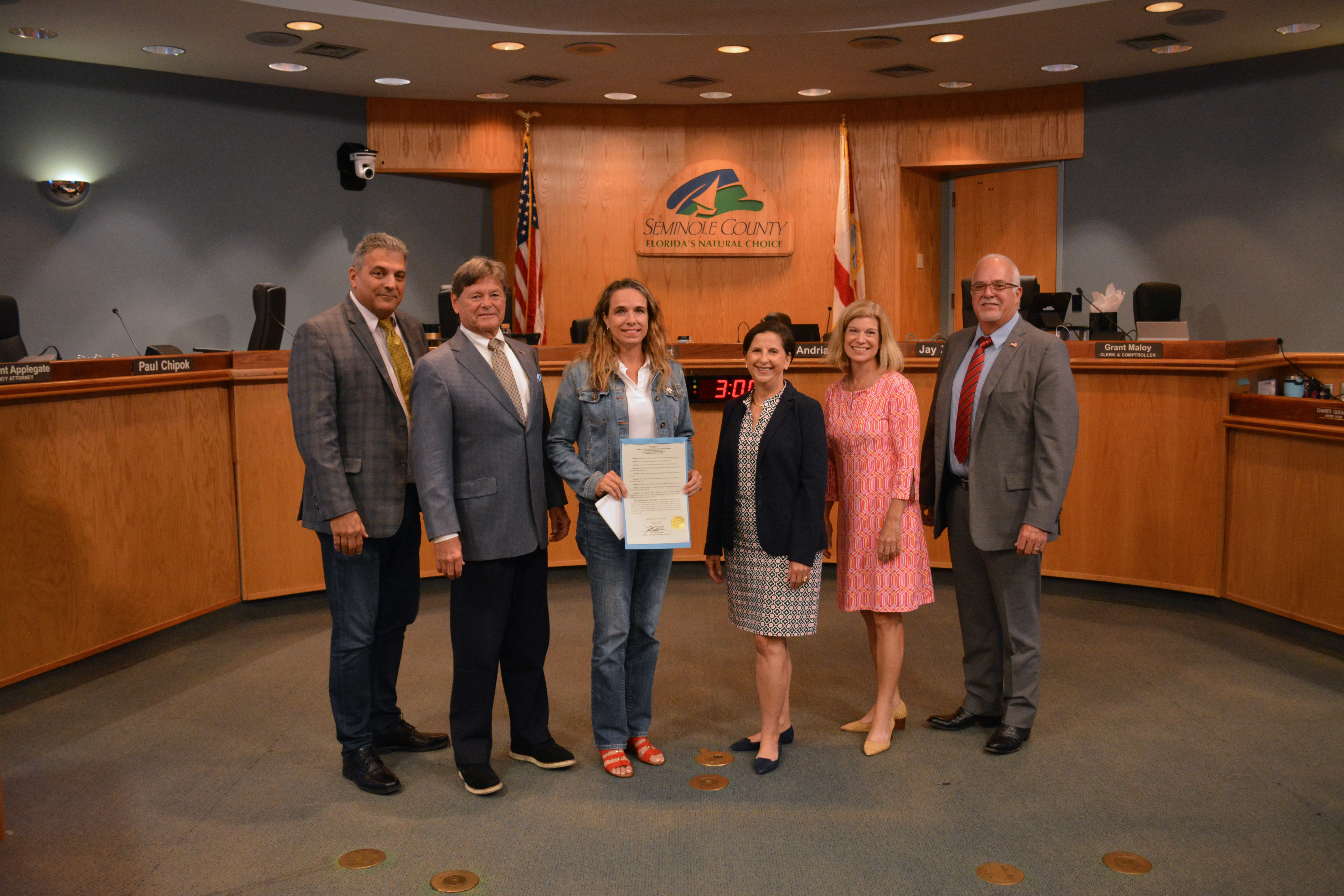 Proclamation - Proclaiming May, Mental Health Awareness Month in Seminole County (Jalentta Jackie, Pentec and Shannon Campbell, Ali’s Hope Foundation)
