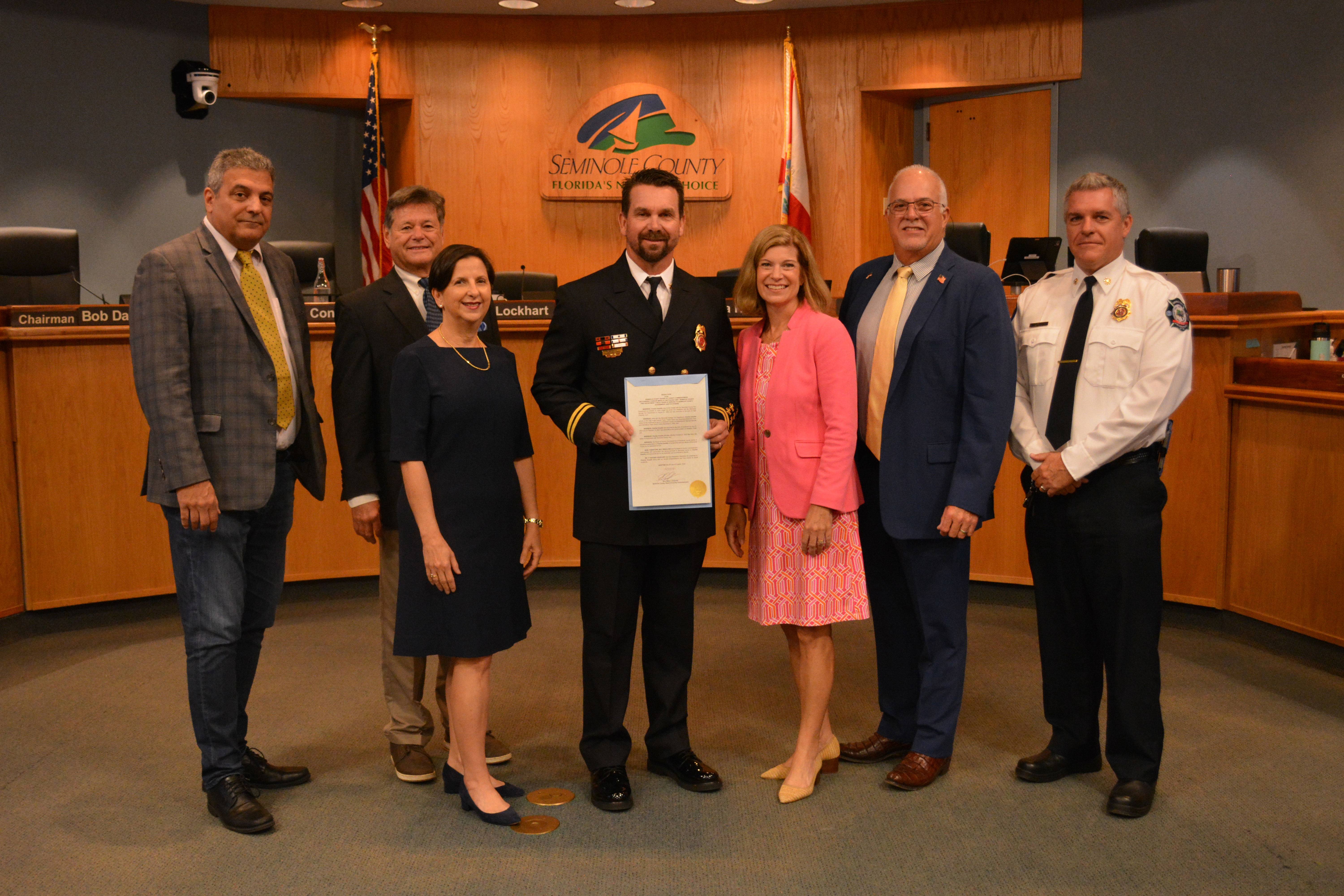  Resolution - Recognizing Charles Imwalle upon his retirement for 30 years of service to Seminole County Government and its citizens.  (Charles Imwalle, Seminole County Fire Department)