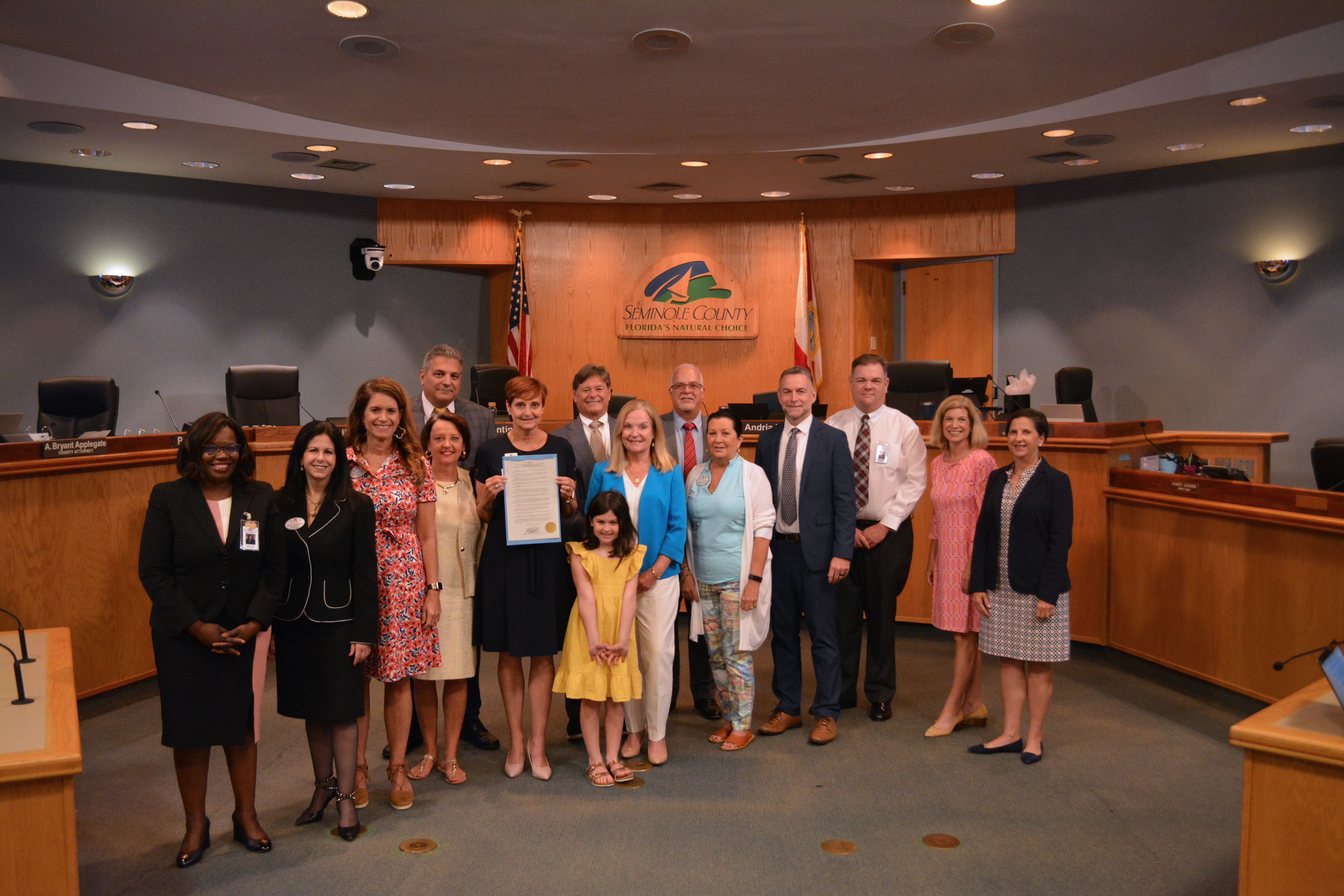 Resolution - Recognizing Julie Gabrovic as the Seminole County Public Schools Teacher of The Year. 