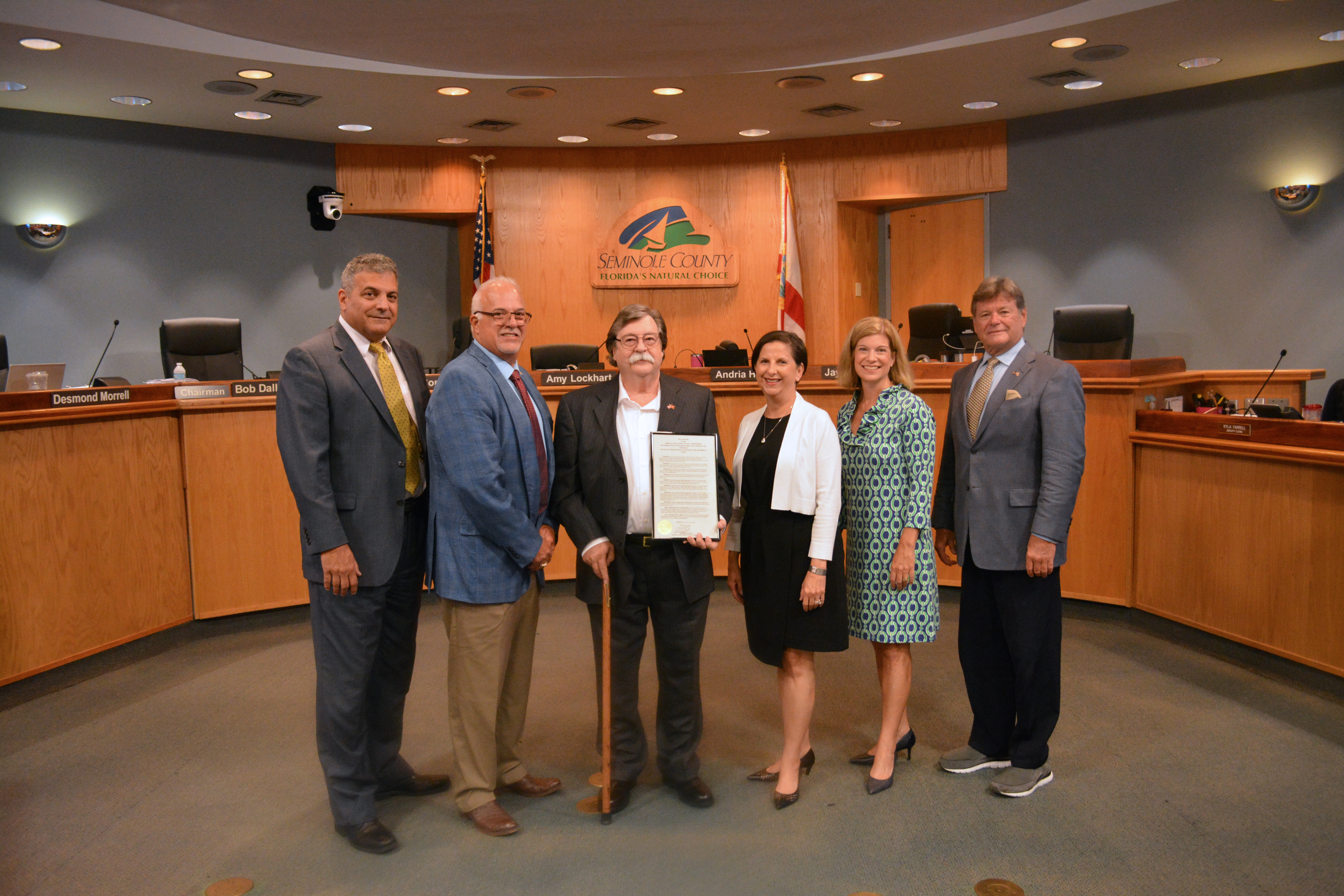 Proclamation - Proclaiming Lance Corporal John Eckenrode, United States Marine Corps, as Seminole County’s July Veteran of the Month.