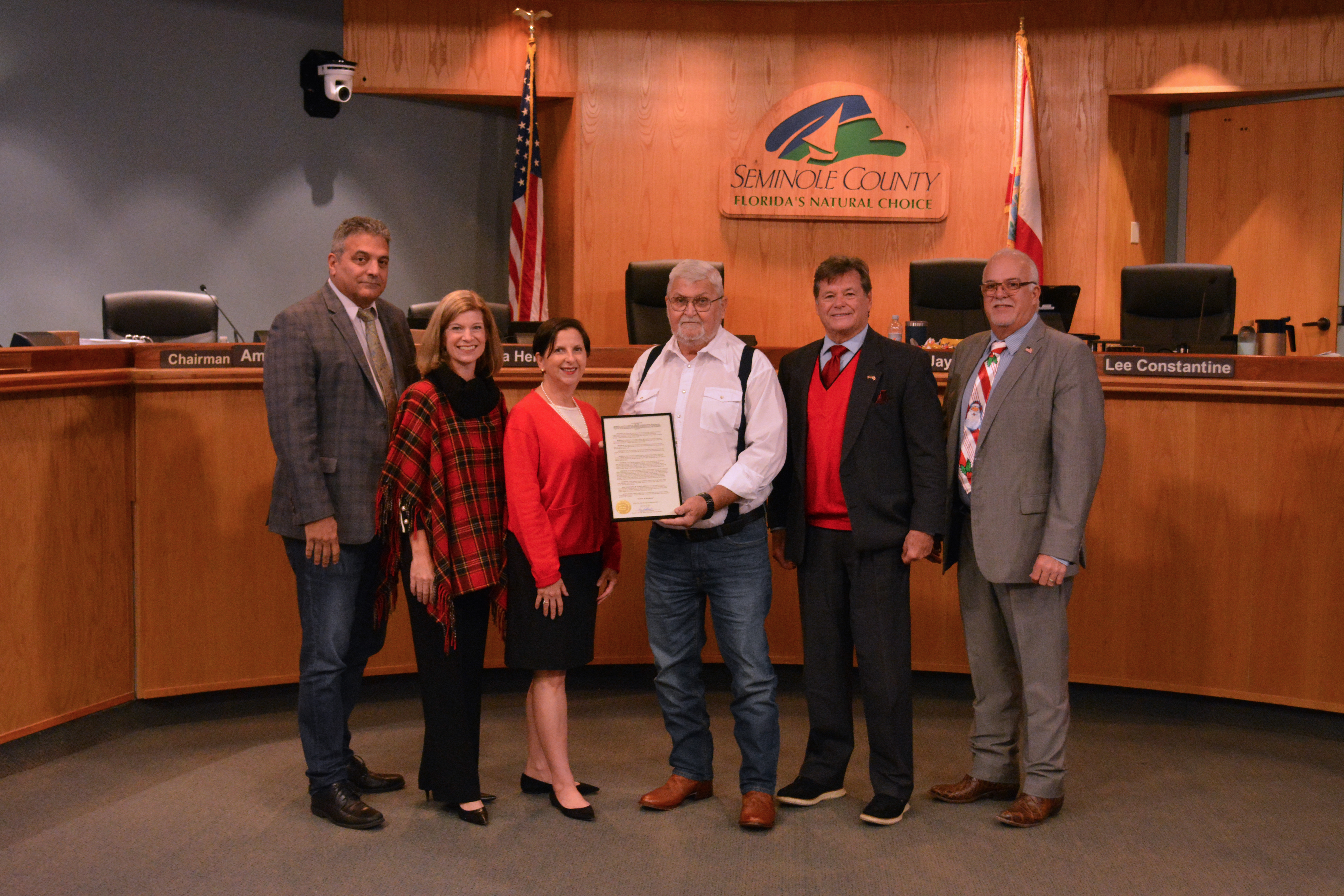 Proclamation - Proclaiming Senior Master Sergeant William Jacobs, United States Air Force as Seminole County's December 2022 Veteran of the Month. 