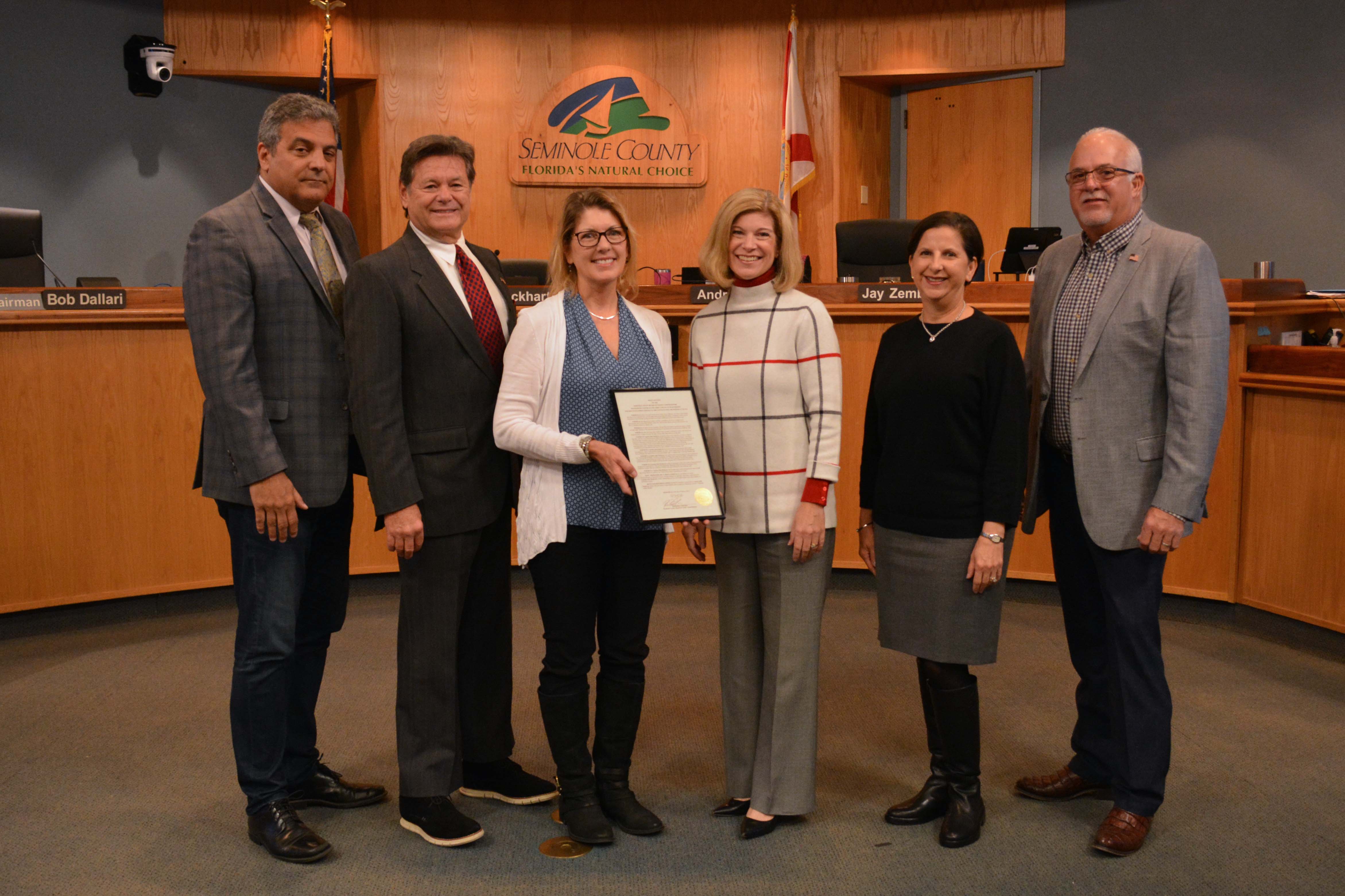 Proclamation - Proclaiming Captain Julie Hathorne  United States Army, as Seminole County's January Veteran of the Month