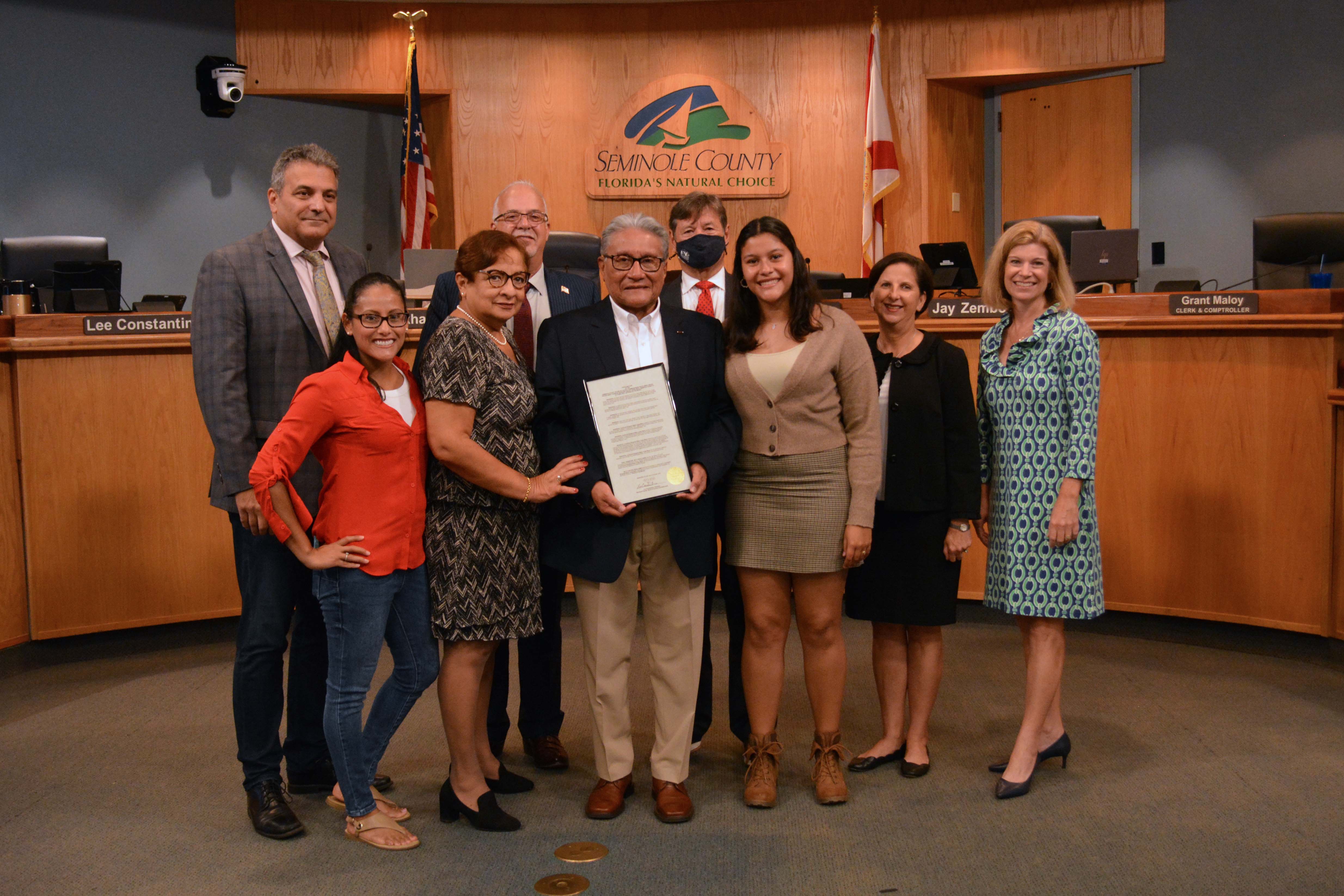 Proclamation - Proclaiming Command Sergeant Major Jorge Meza United States Army, as Seminole County’s October Veteran of the Month