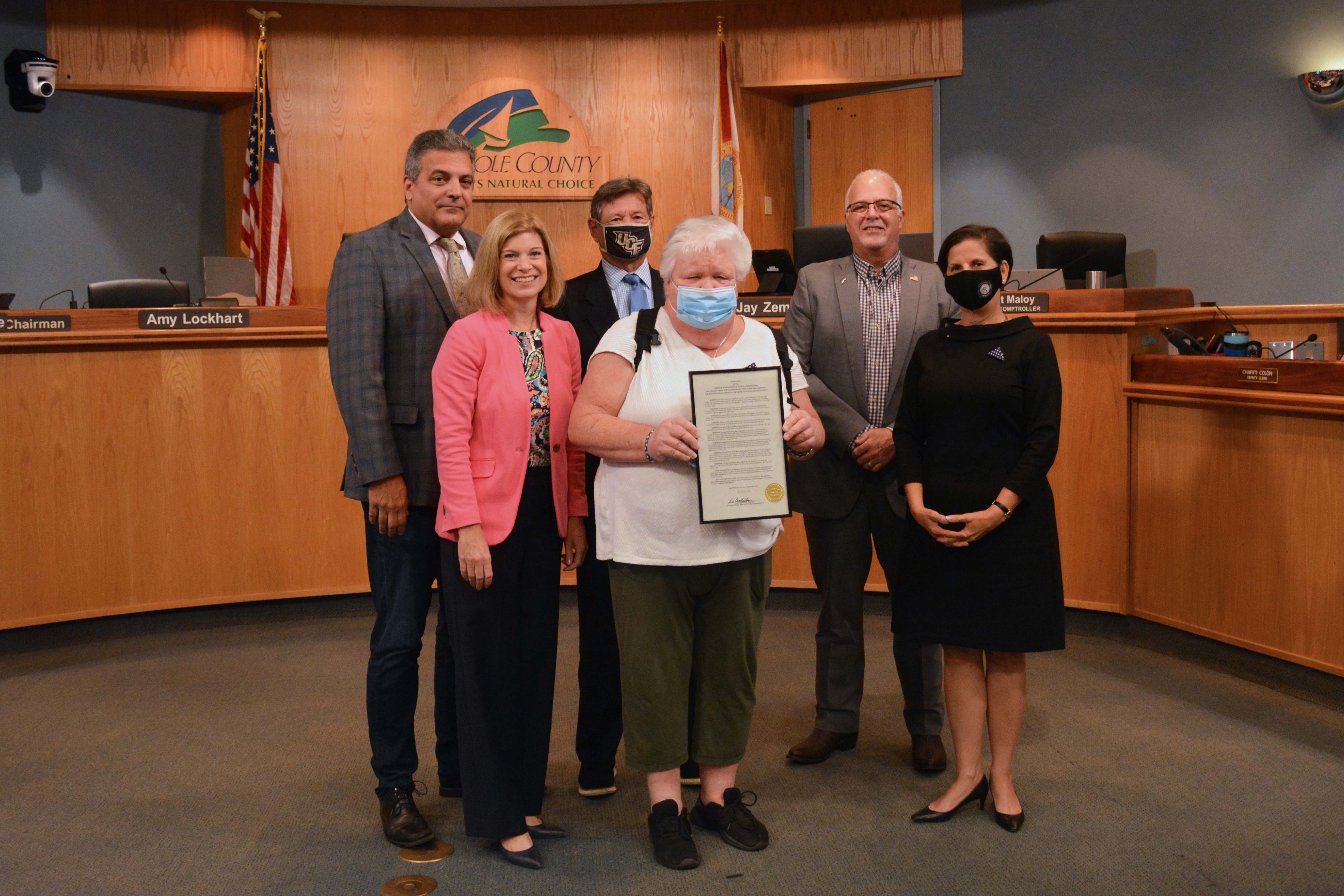Resolution - Recognizing Private First Class Mary Ingrassia United States Army, as Seminole County’s September Veteran of the Month.(Private First Class Mary Ingrassia, United States Army)