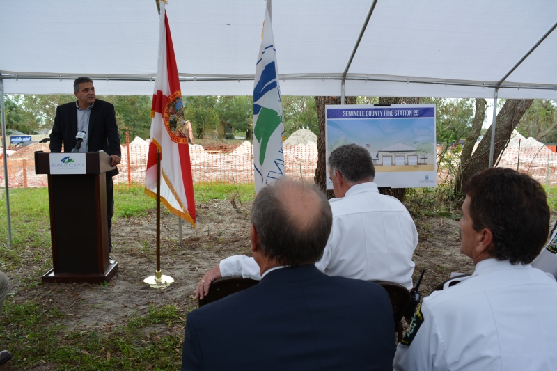 Fire Station 29 Groundbreaking Gallery Image