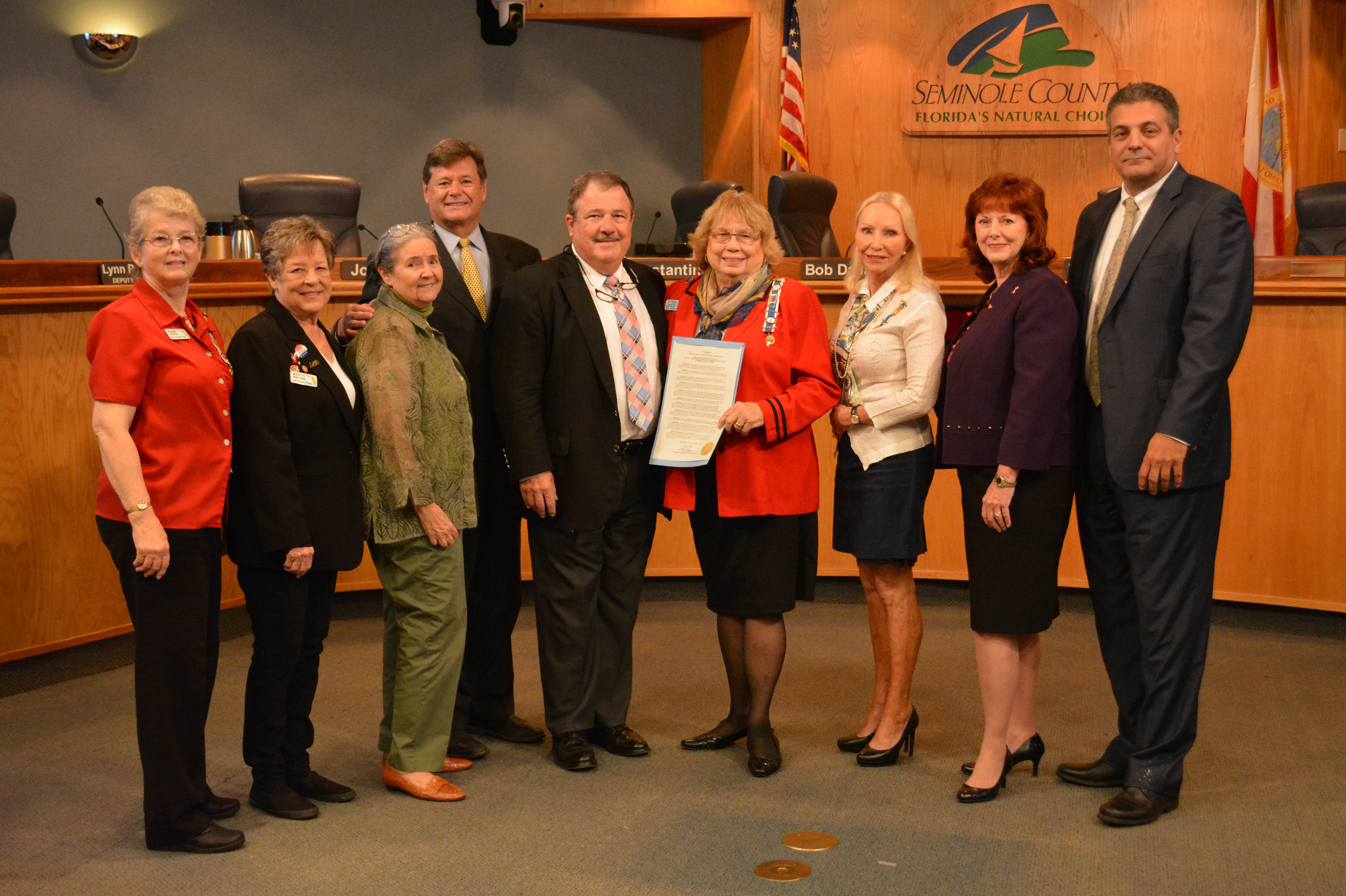 100th Anniversary of The Sallie Harrison Chapter NSDAR Proclamation Gallery Image