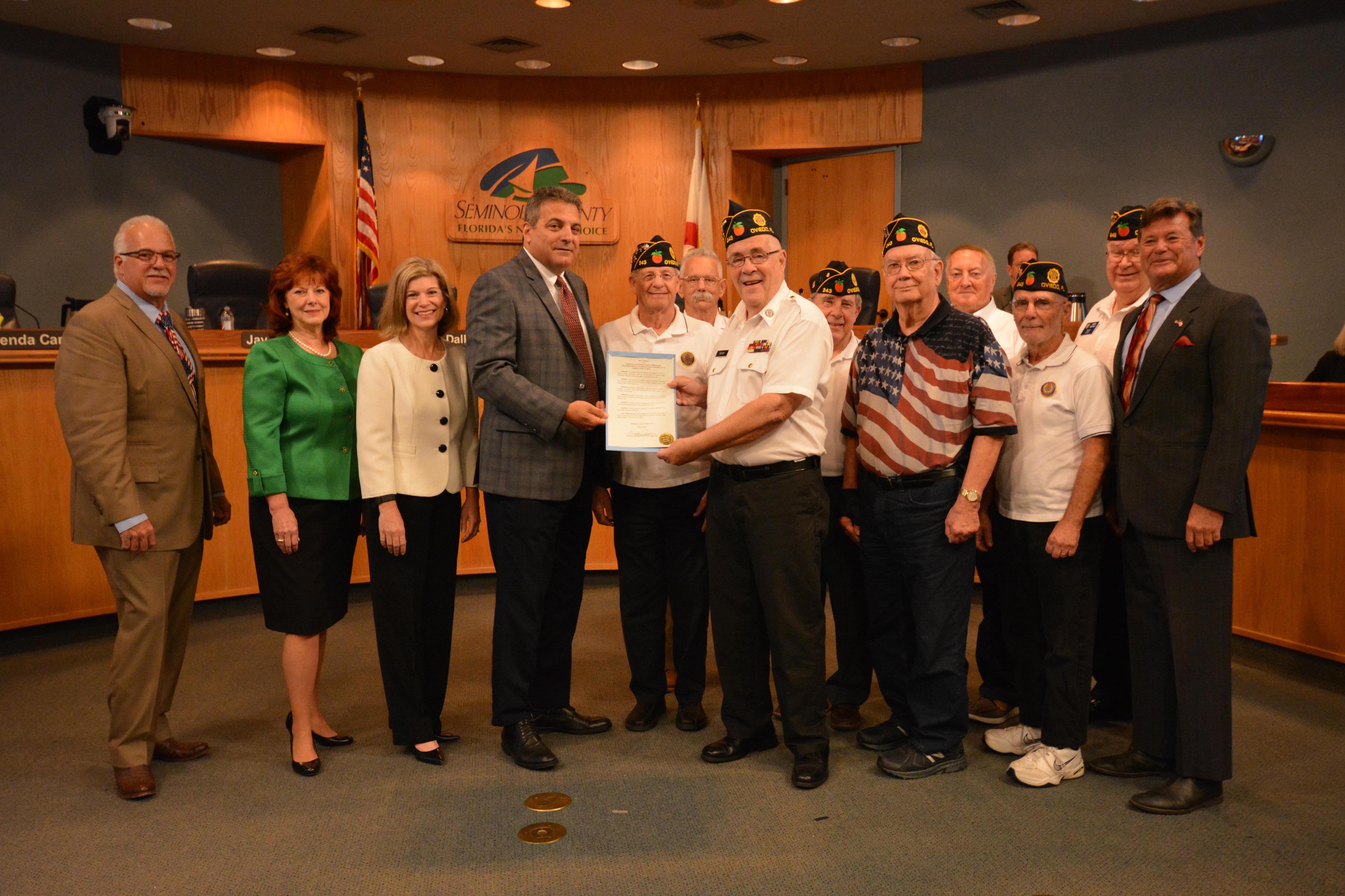 American Legion Centennial Proclamation Gallery Image