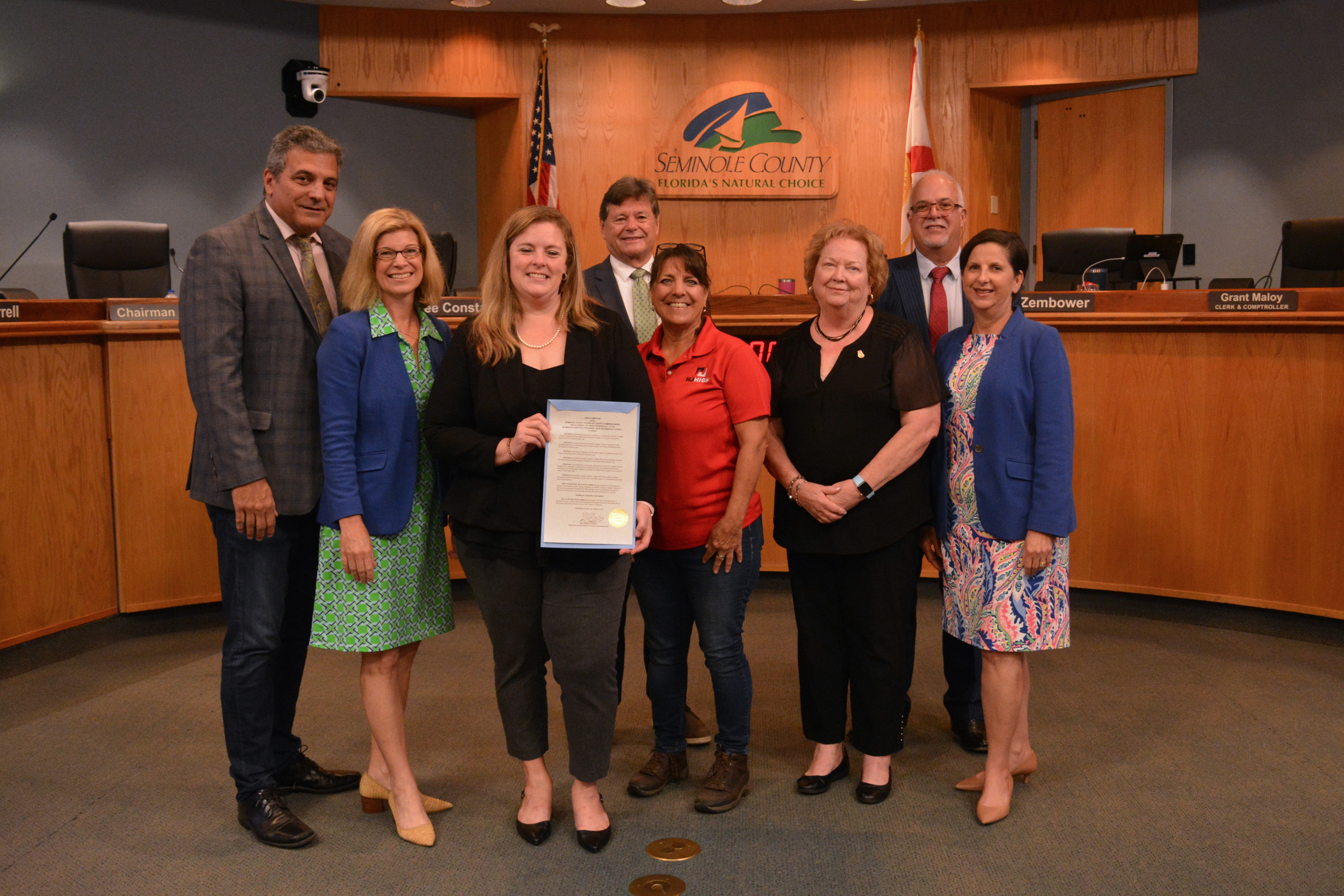 Women in Construction Week Proclamation Gallery Image