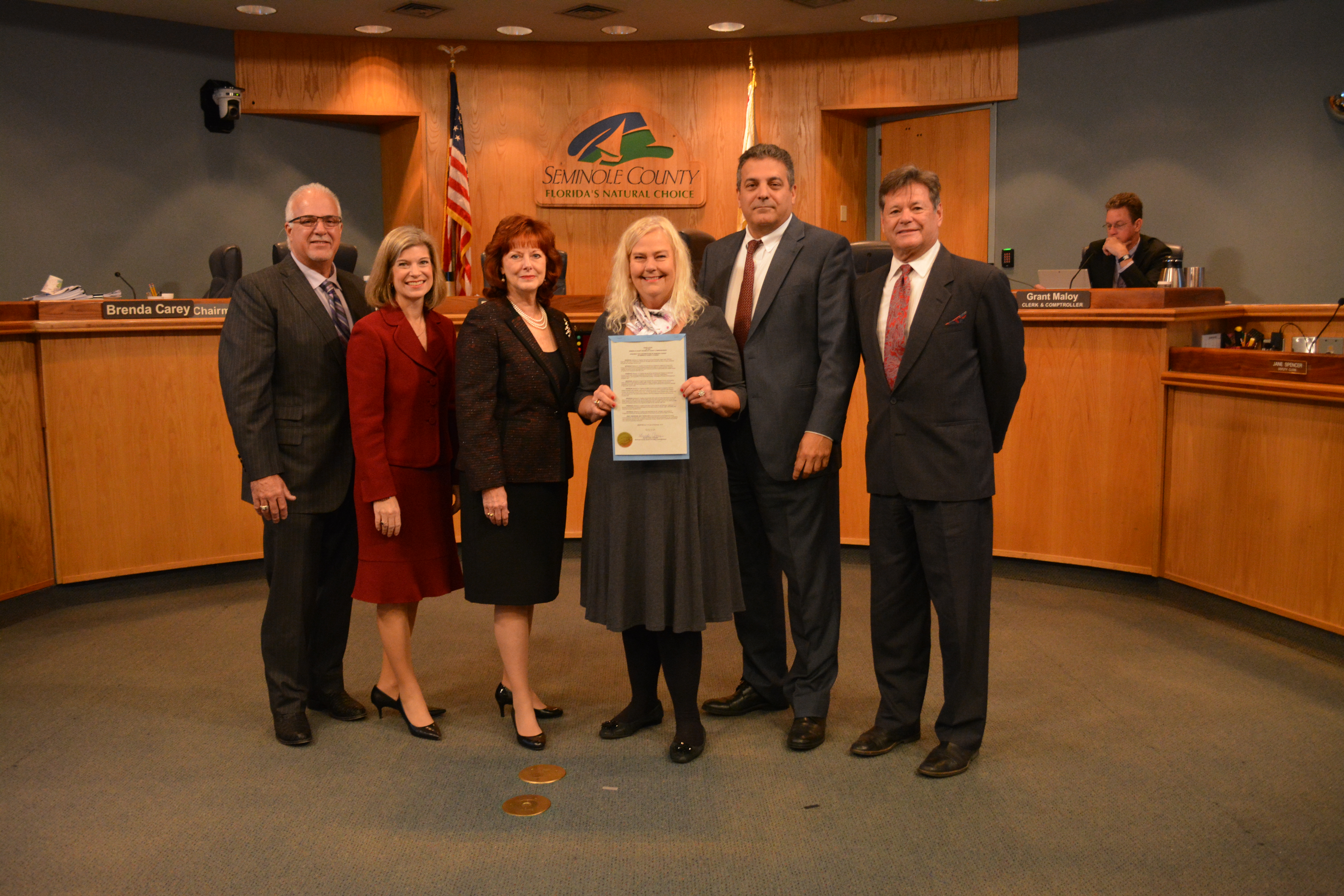 Barbara Hughes Retirement Resolution Gallery Image