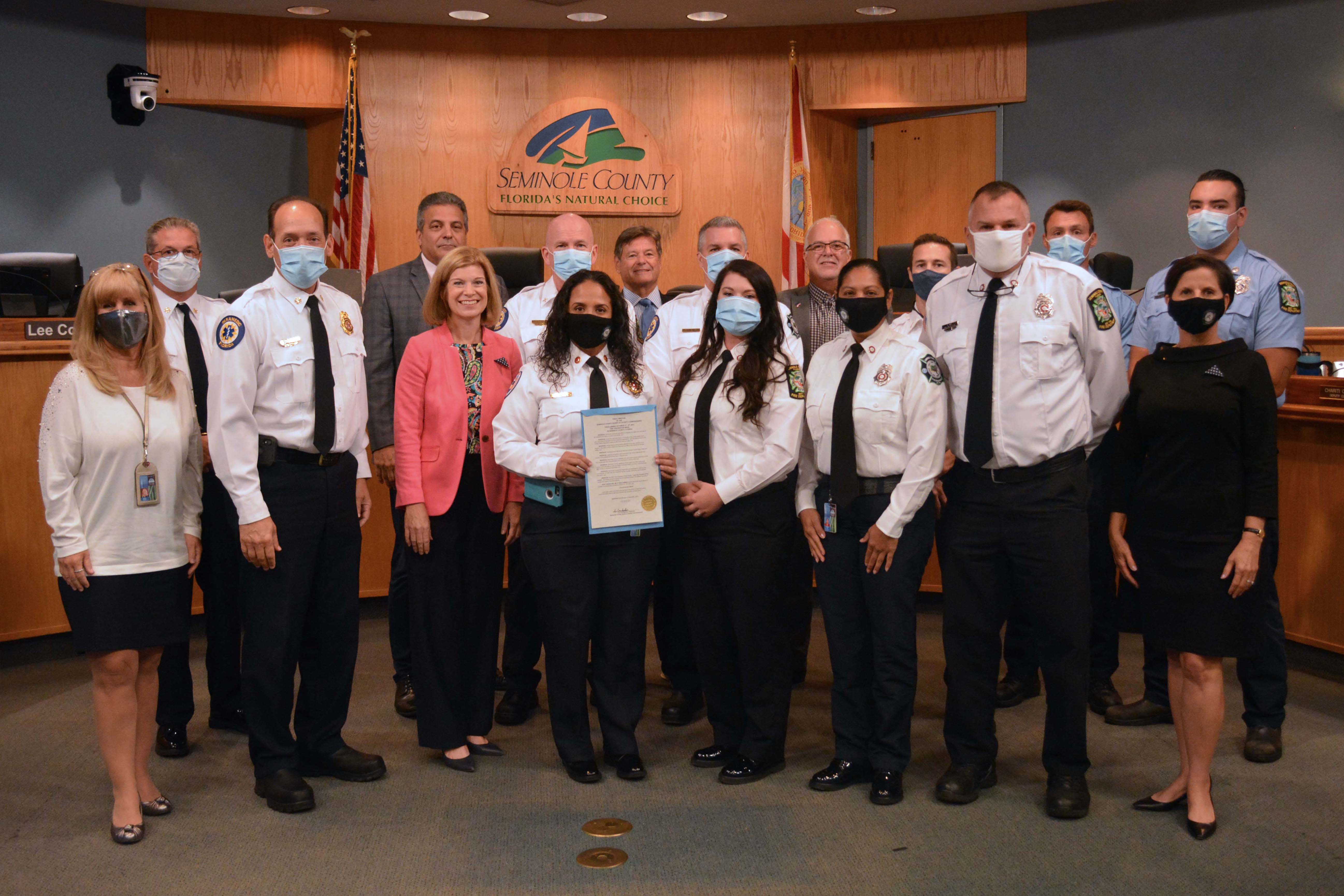 Fire Prevention Week Proclamation 2021 Gallery Image