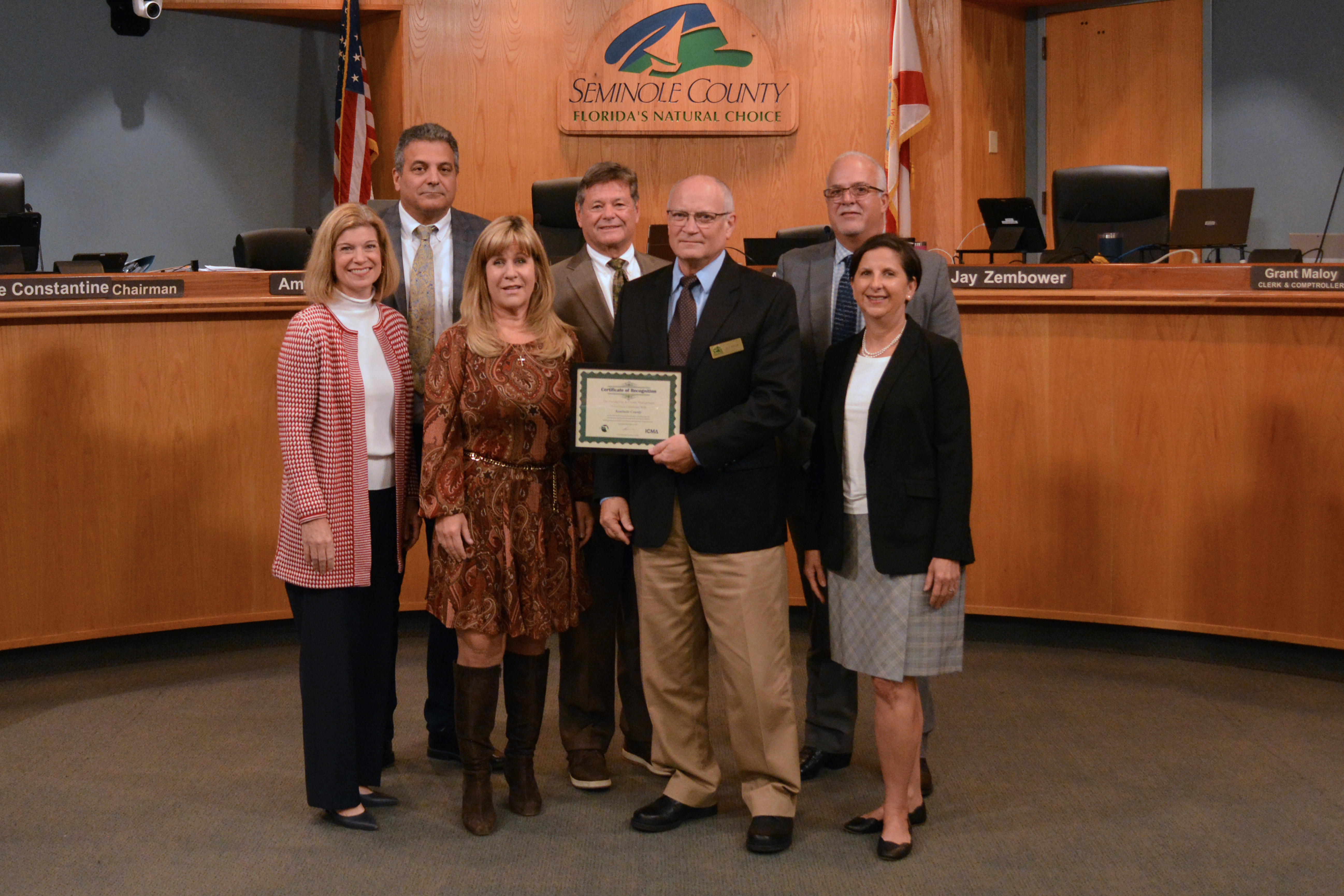 ICMA Local Chapter 30th Anniversary Award for Council-Manager Form of Government Gallery Image