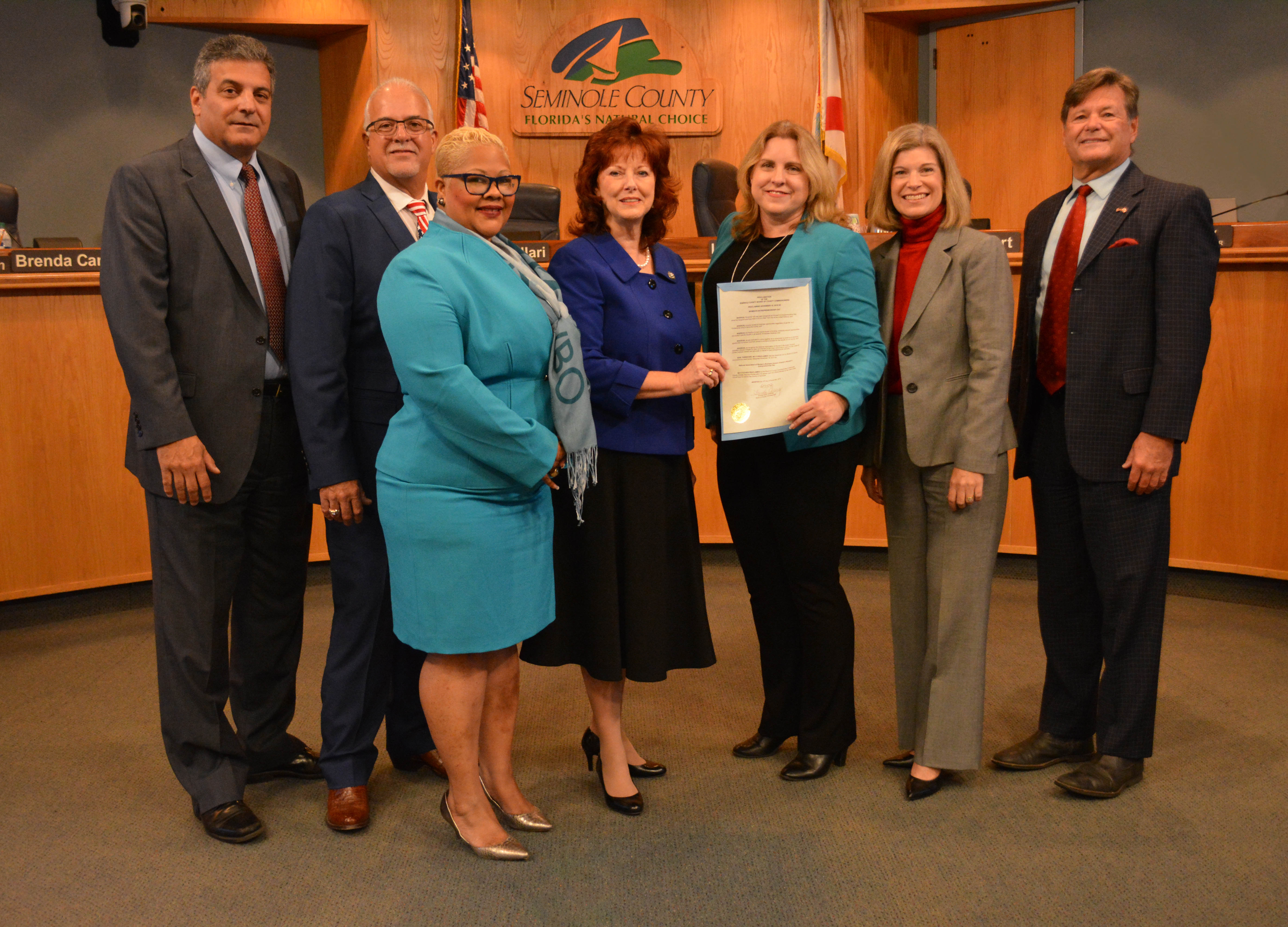 November 12, 2019 Women’s Entrepreneurship Day Proclamation Gallery Image