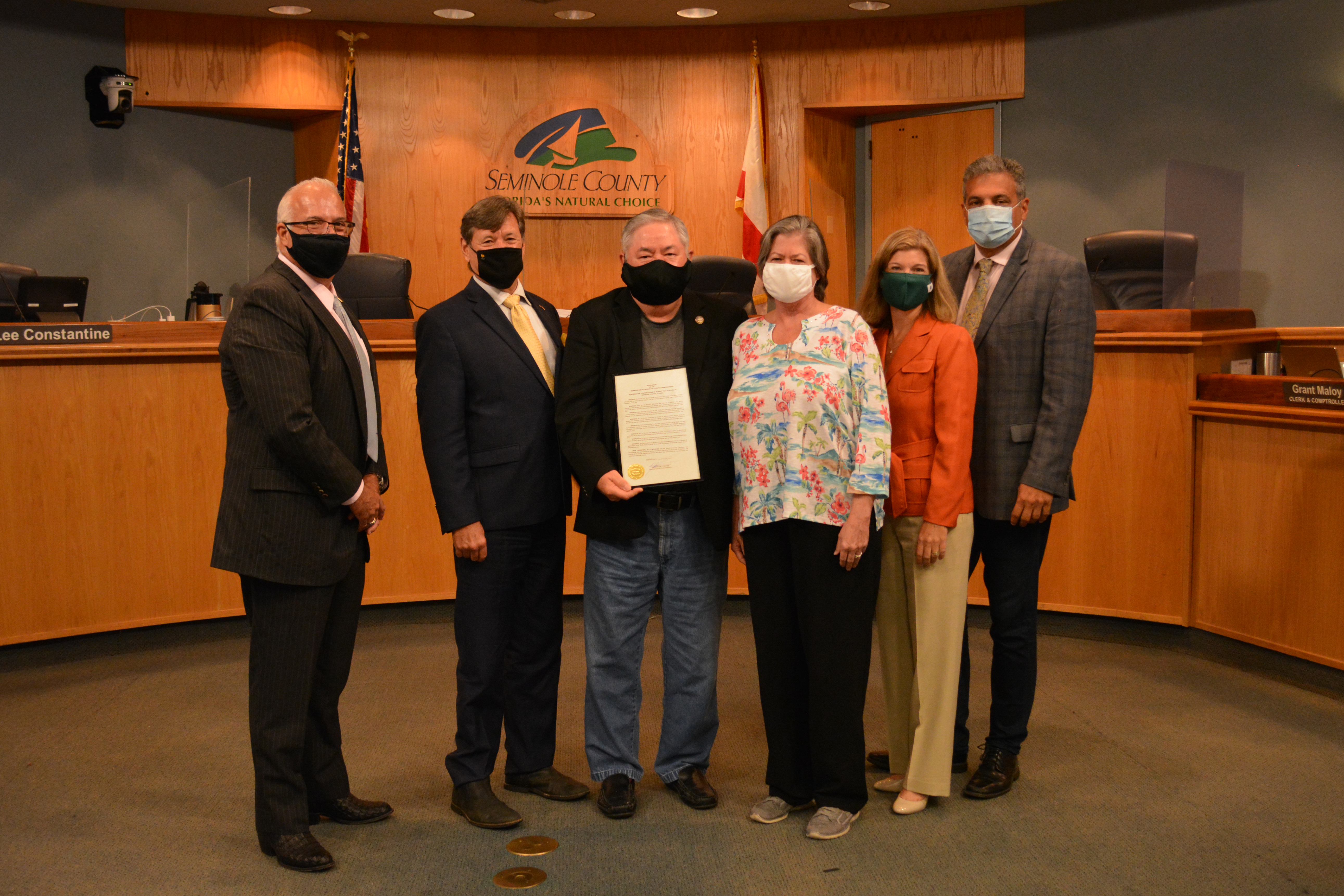Ed Burford Retirement Resolution Gallery Image