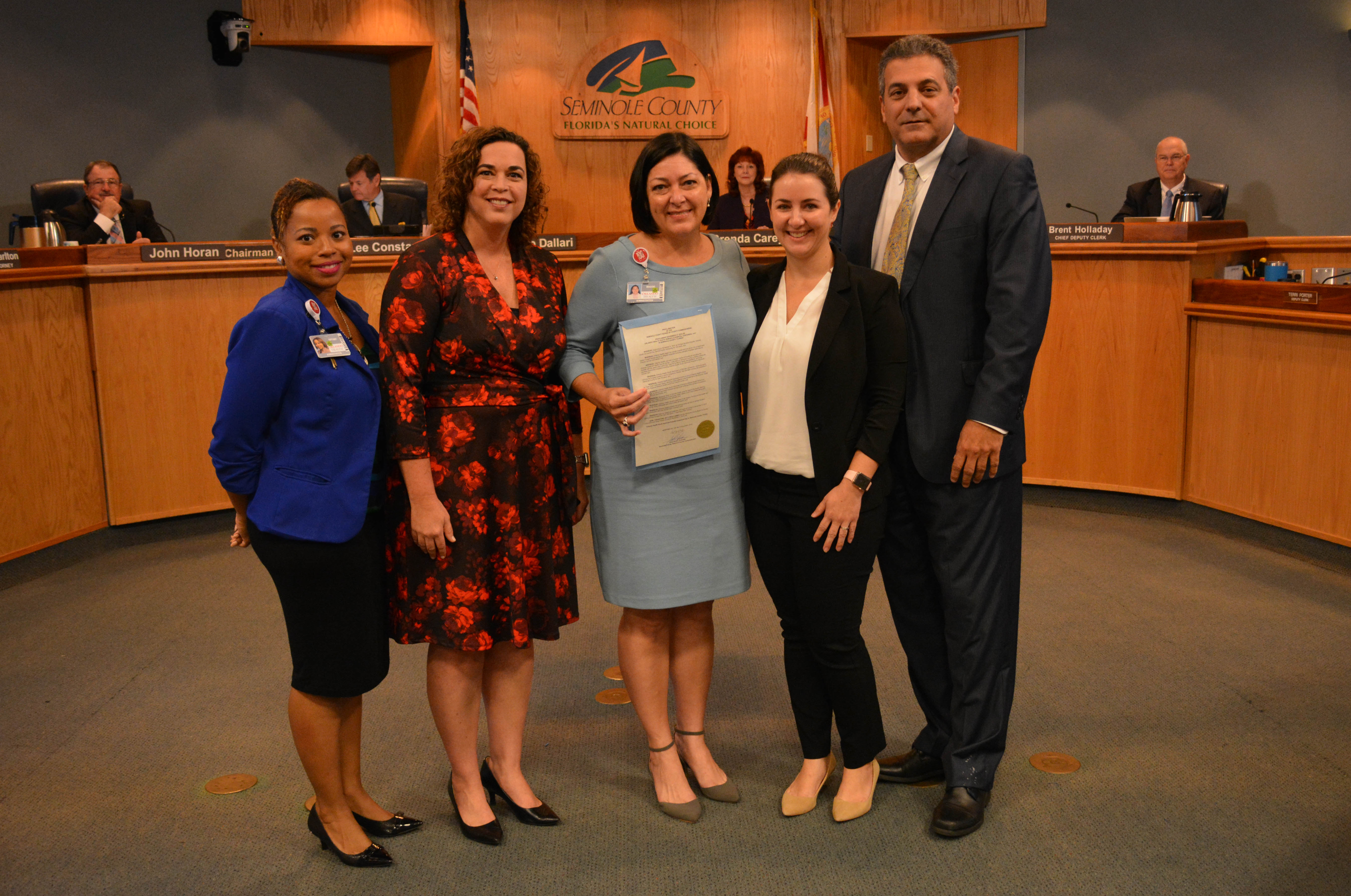 Orlando Health South Seminole Hospital Centennial Day Proclamation Gallery Image