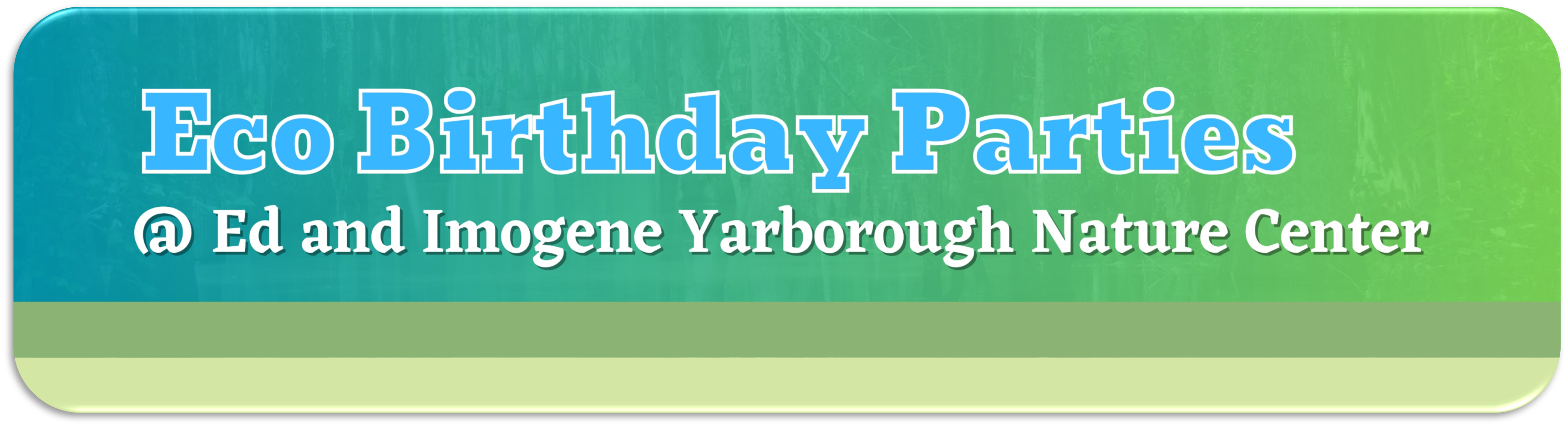 Eco Birthday Party Website Button Eco Birthday Party